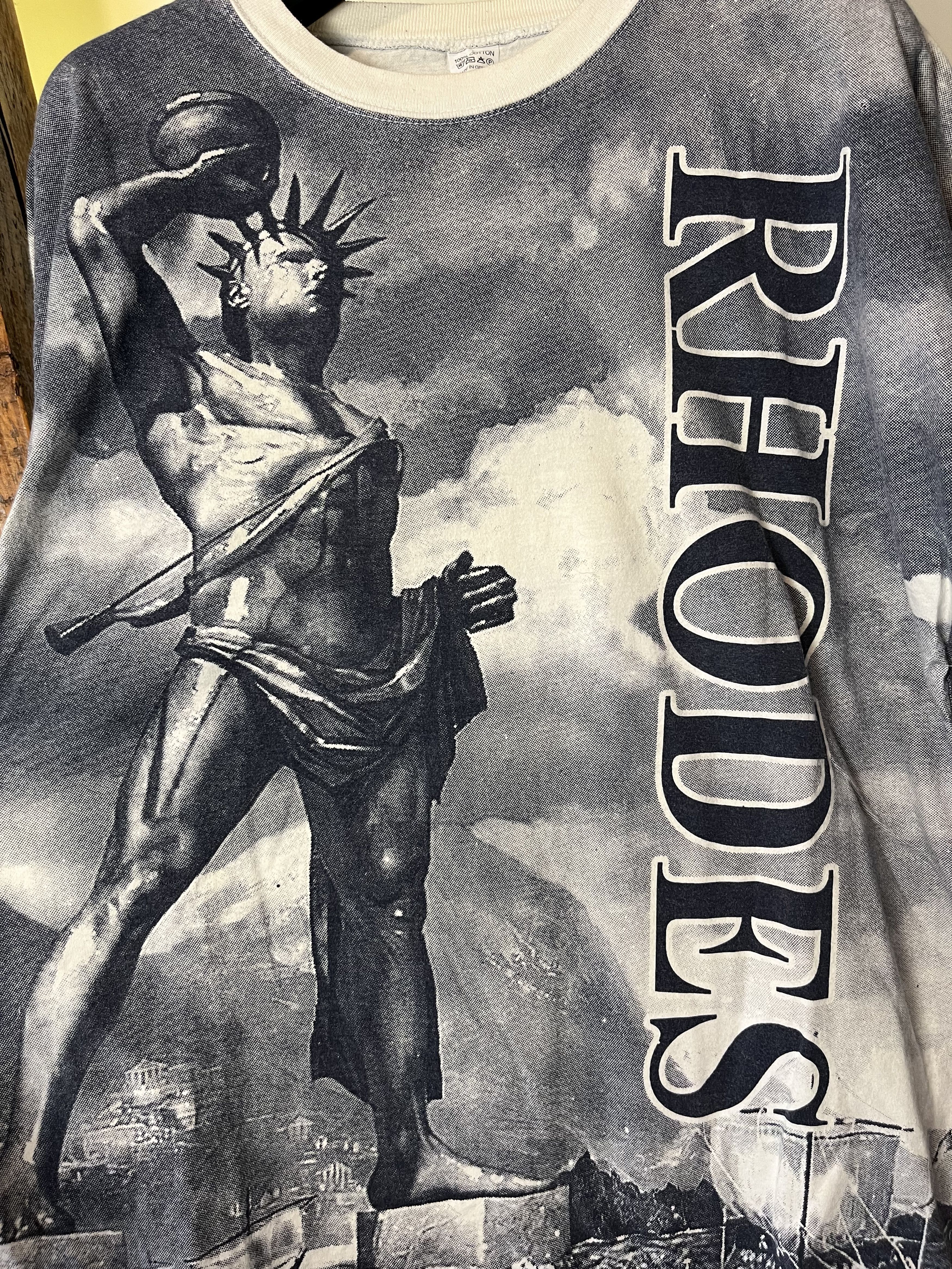 Vintage Vintage Mitology Colossus of Rhodes 90s Size US L / EU 52-54 / 3 - 3 Thumbnail