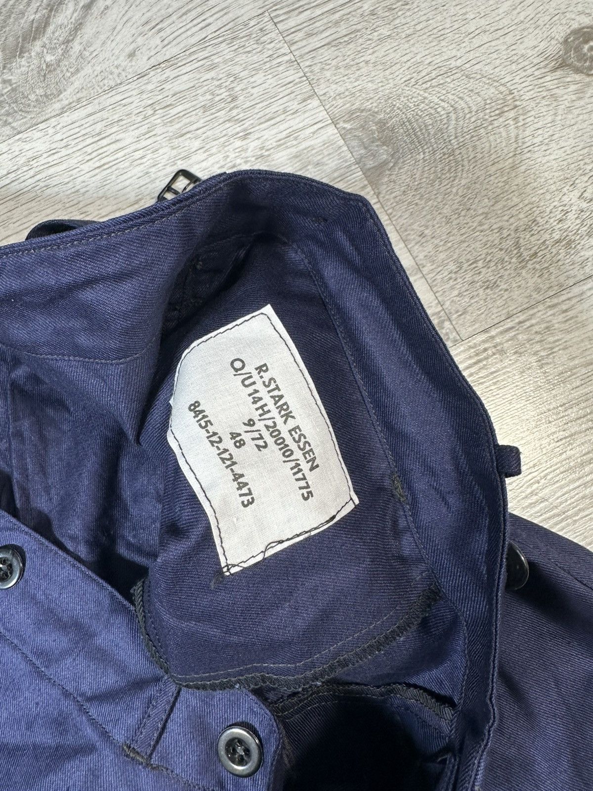Other Vintage 1970s German Chore Ligtweight Work Suit Pants&Jacket Size US M / EU 48-50 / 2 - 16 Thumbnail