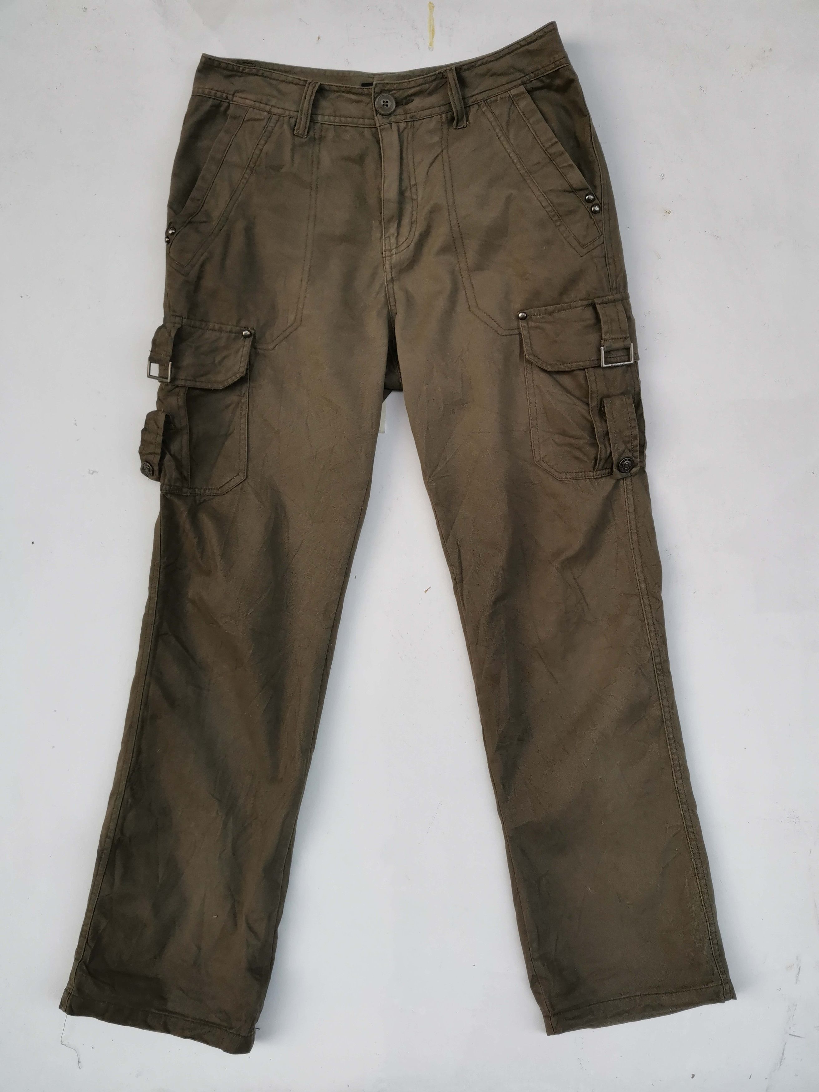 Rare!!! Ugiz Jeans Tactical Cargo Multipocket Pants
