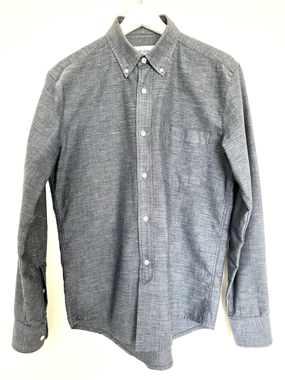 Our Legacy Our Legacy Denim Shirt, Small, Gray Size US S / EU 44-46 / 1 - 1 Thumbnail