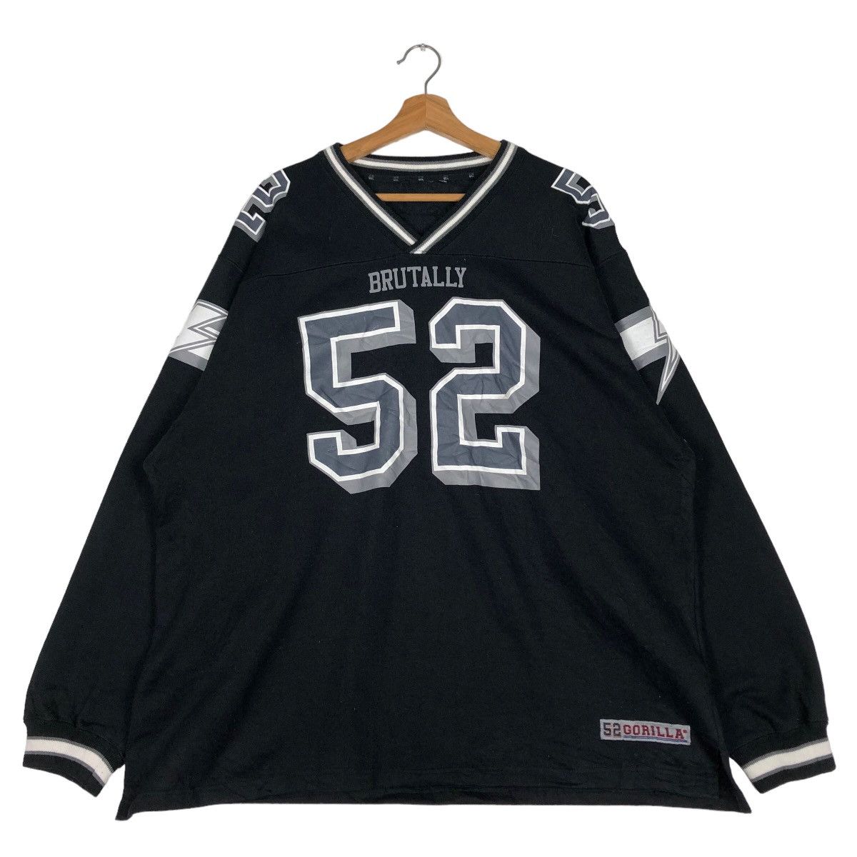 Japanese Brand 🔥Very Rare Sweatshirt Gorilla Big Logo Spell Out Skategang Size US XL / EU 56 / 4 - 1 Thumbnail
