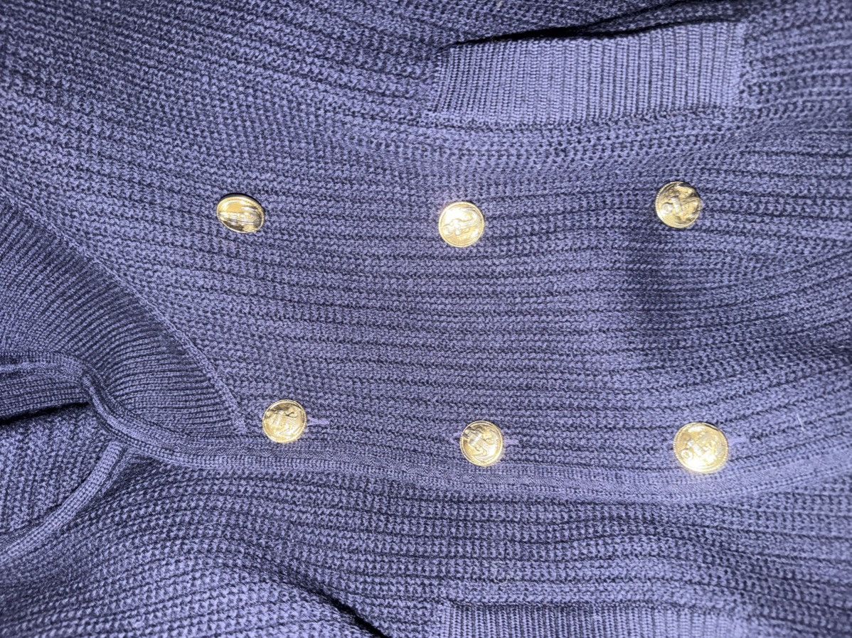 Armor-Lux Luxury ✨ Amor Lux - Navy Style 100% Wool Cardigan - Large Size US L / EU 52-54 / 3 - 4 Thumbnail