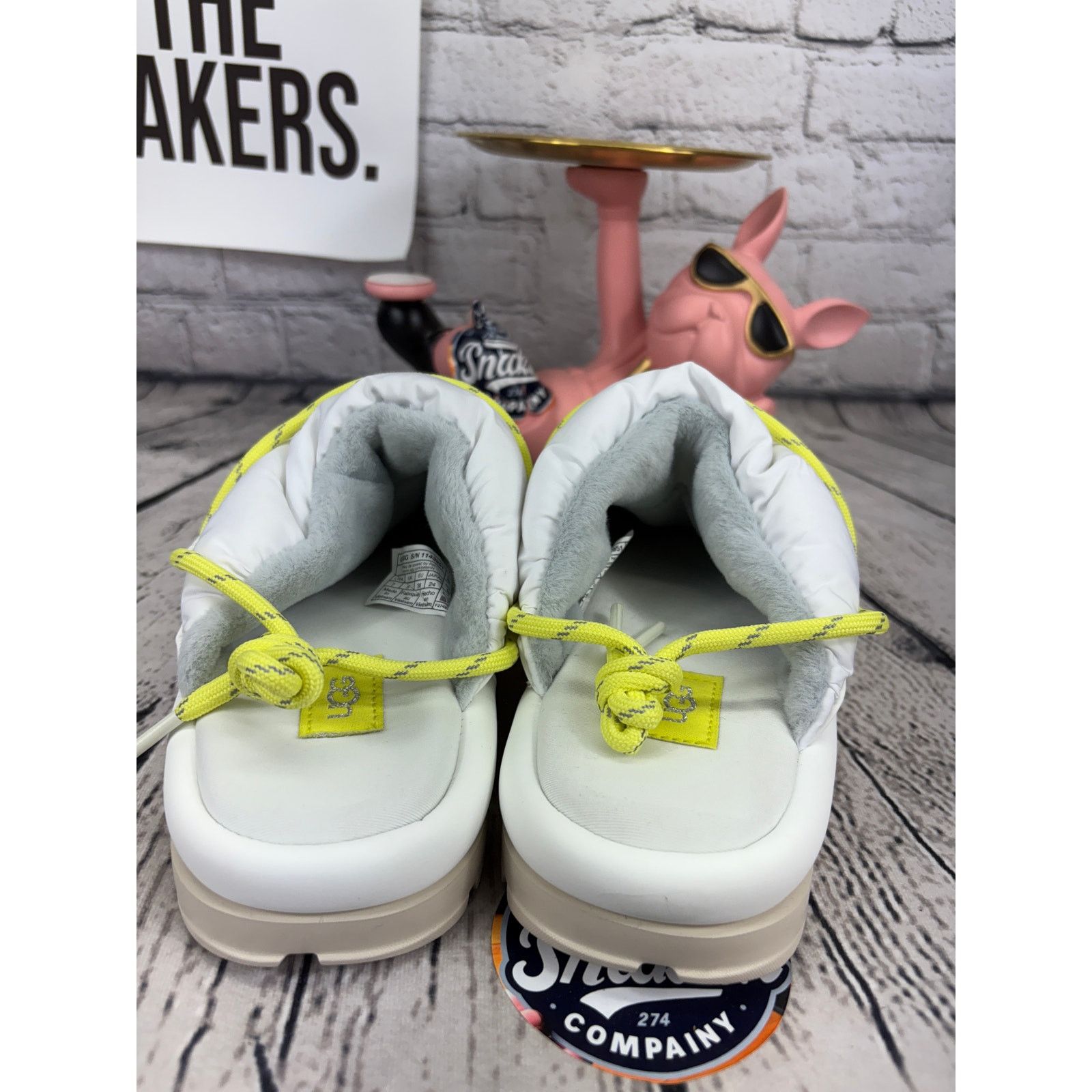 Ugg Ugg Spaceslider Tech Sandal Womens 7 Yellow Platform Slipper Size US 7 / IT 37 - 4 Thumbnail