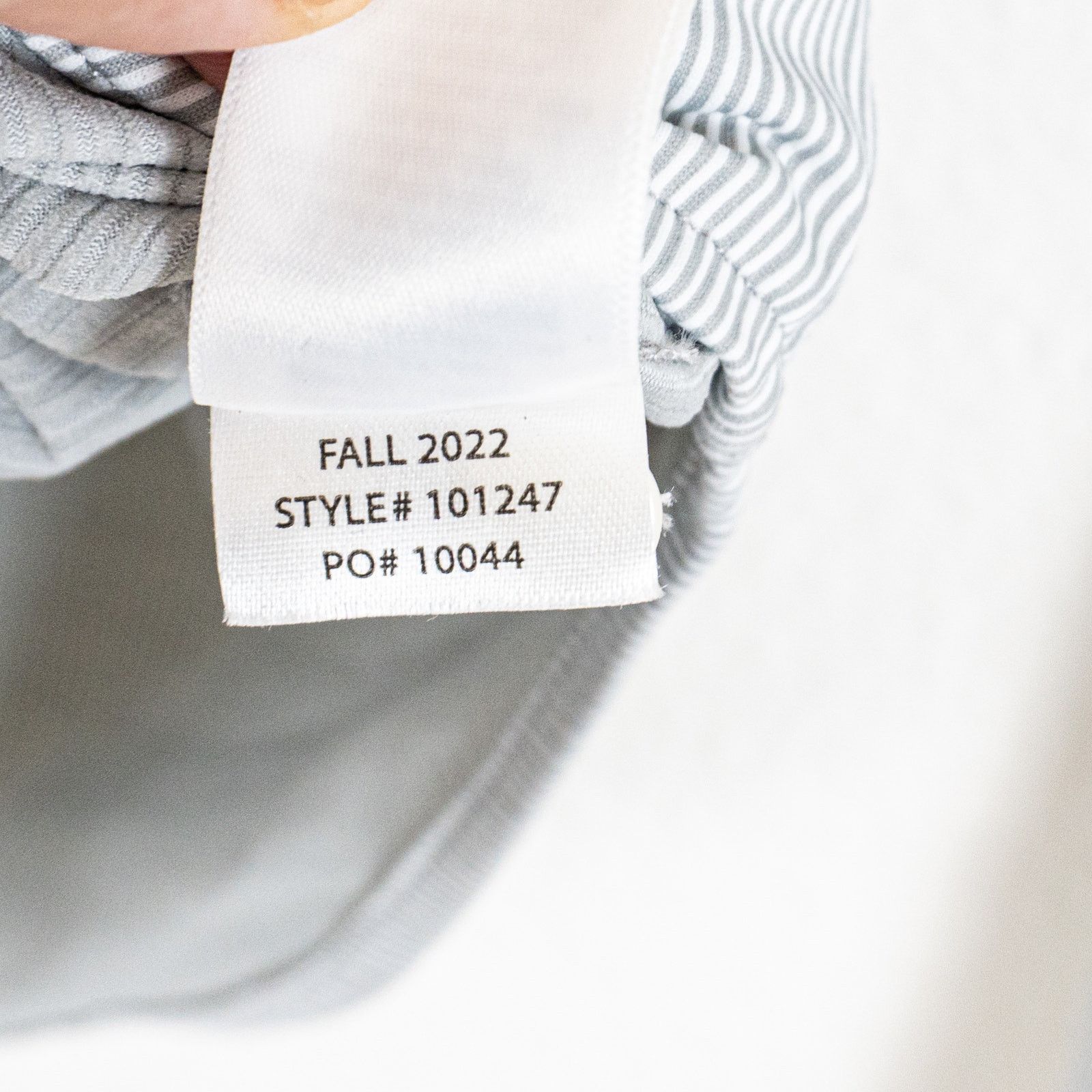 Rhone Rhone Commuter Shirt Button up Gray white striped stretch Size US S / EU 44-46 / 1 - 6 Thumbnail