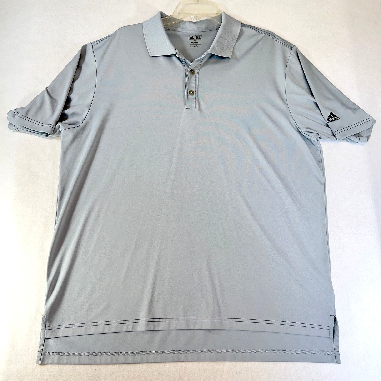 Adidas Adidas XL Golf Shirt Performance Fabric Moisture Wick Grey Size US XL / EU 56 / 4 - 1 Thumbnail