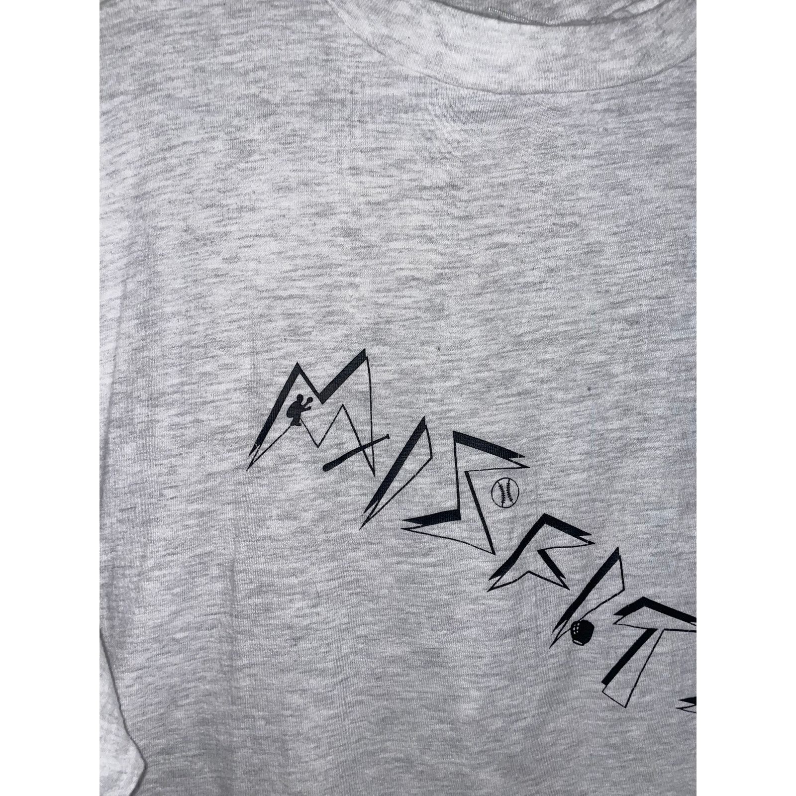 Hanes Vintage Misfits Shirt Hanes Huck Gray Shirt Tee VTG 90s XL Size US XL / EU 56 / 4 - 2 Thumbnail