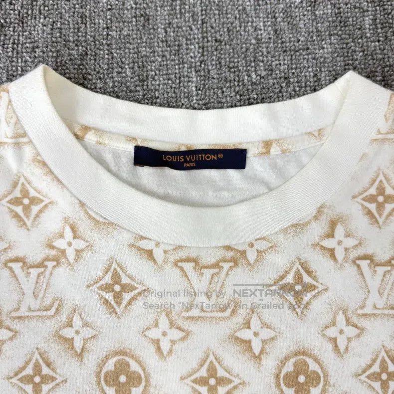Louis Vuitton Louis Vuitton Full printed short sleeve Size US M / EU 48-50 / 2 - 2 Thumbnail