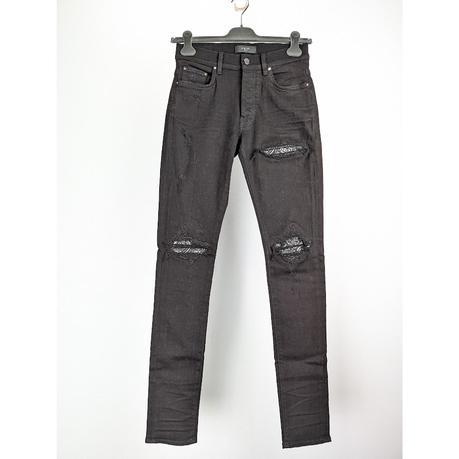o1rshd1 Q:2 / MX1 Bandana Jeans in Black