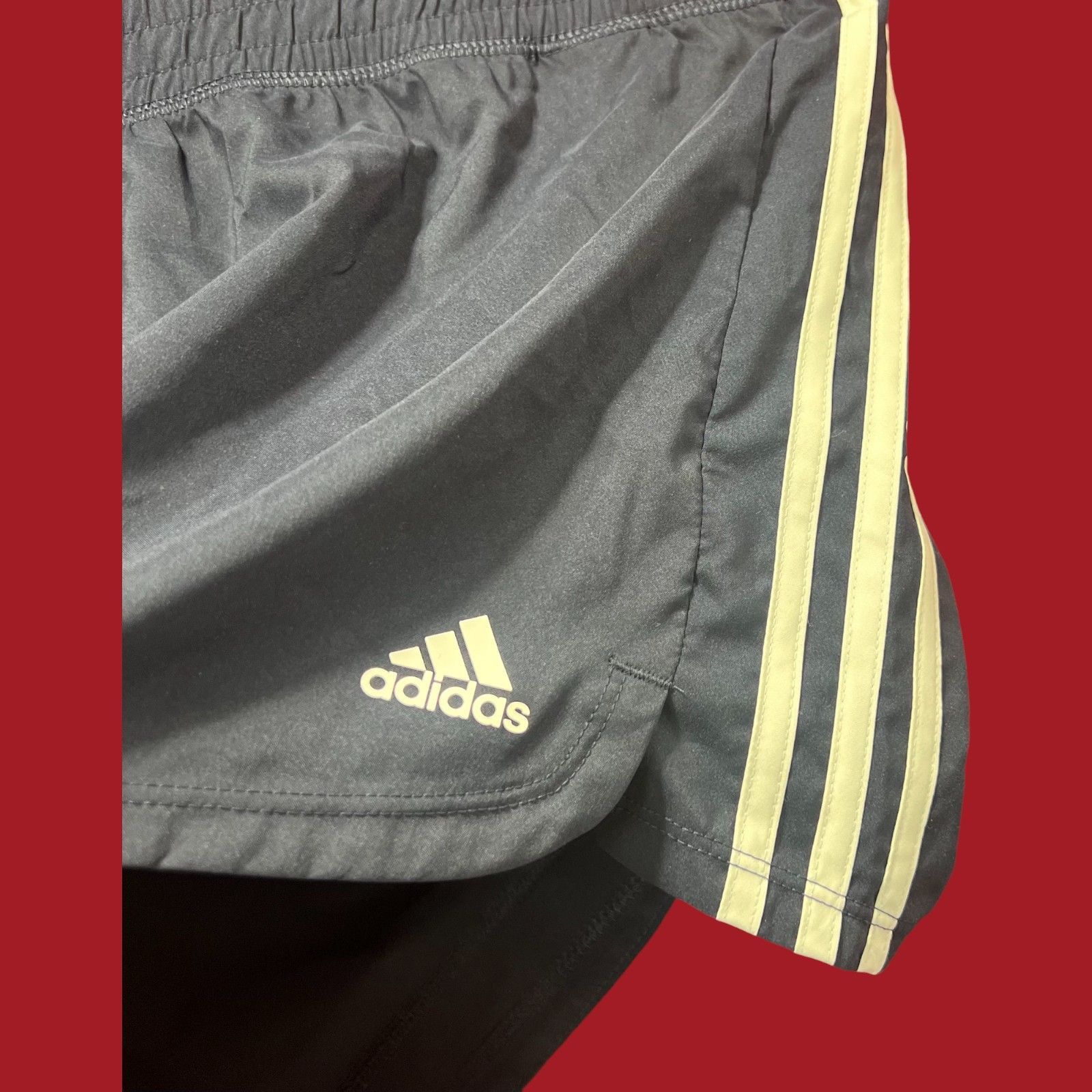 Adidas Adidas-Women's Pacer 3 Stripes Moisture Wicking Elastic Wais Size 42" / US 20 - 14 Thumbnail