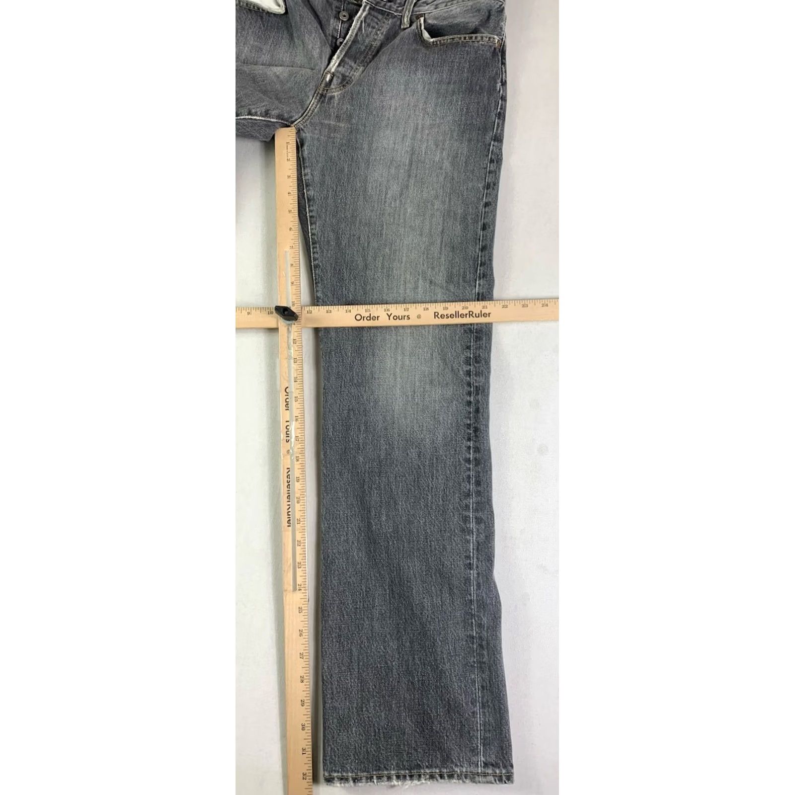 Replay VINTAGE Replay Jeans Mens 34 Gray vtg Blue Size W34 L32 Made Italy fits 33x32 y2K Size US 34 / EU 50 - 5 Thumbnail