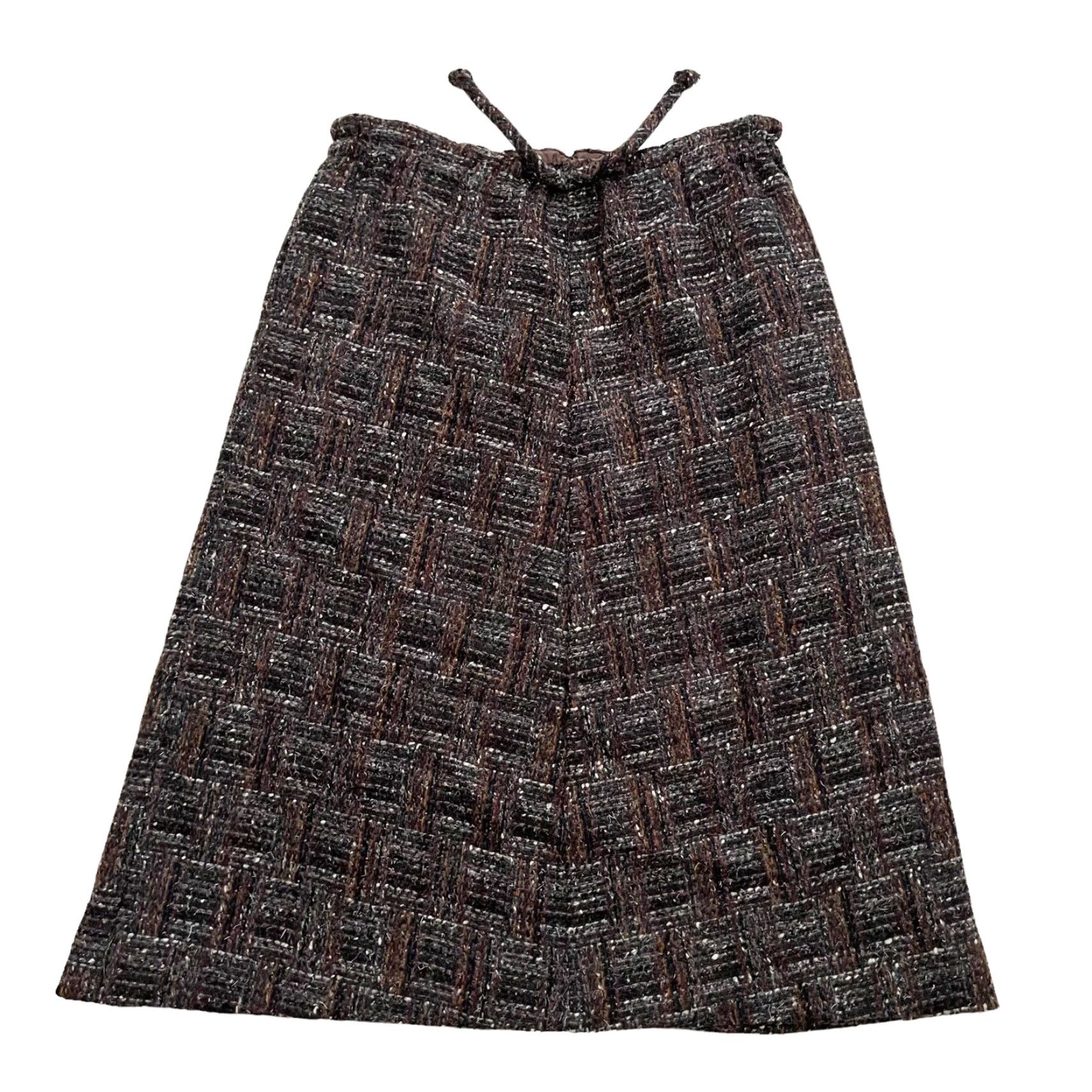 Vintage VINTAGE Cleo Dublin Ireland Wool Jacket & Skirt Combo Women’s 38 Large Black Brown Jacket Skirt Womens 38 Vintage Cleo Dublin Ireland Wool Combo Size 26" / US 2 / IT 38 - 3 Thumbnail