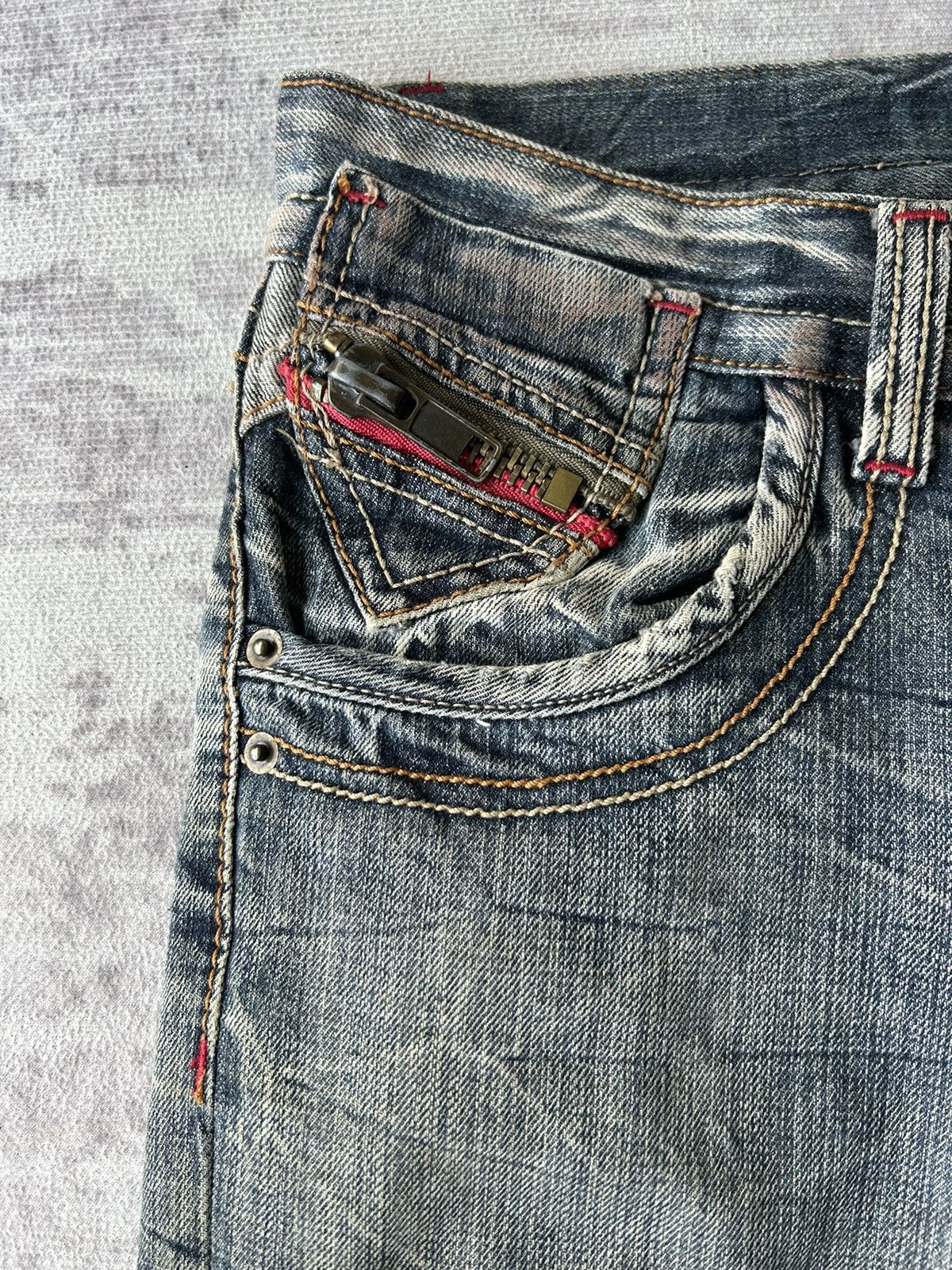 If Six Was Nine Semantic Design Bootcut Jeans Size US 32 / EU 48 - 9 Thumbnail