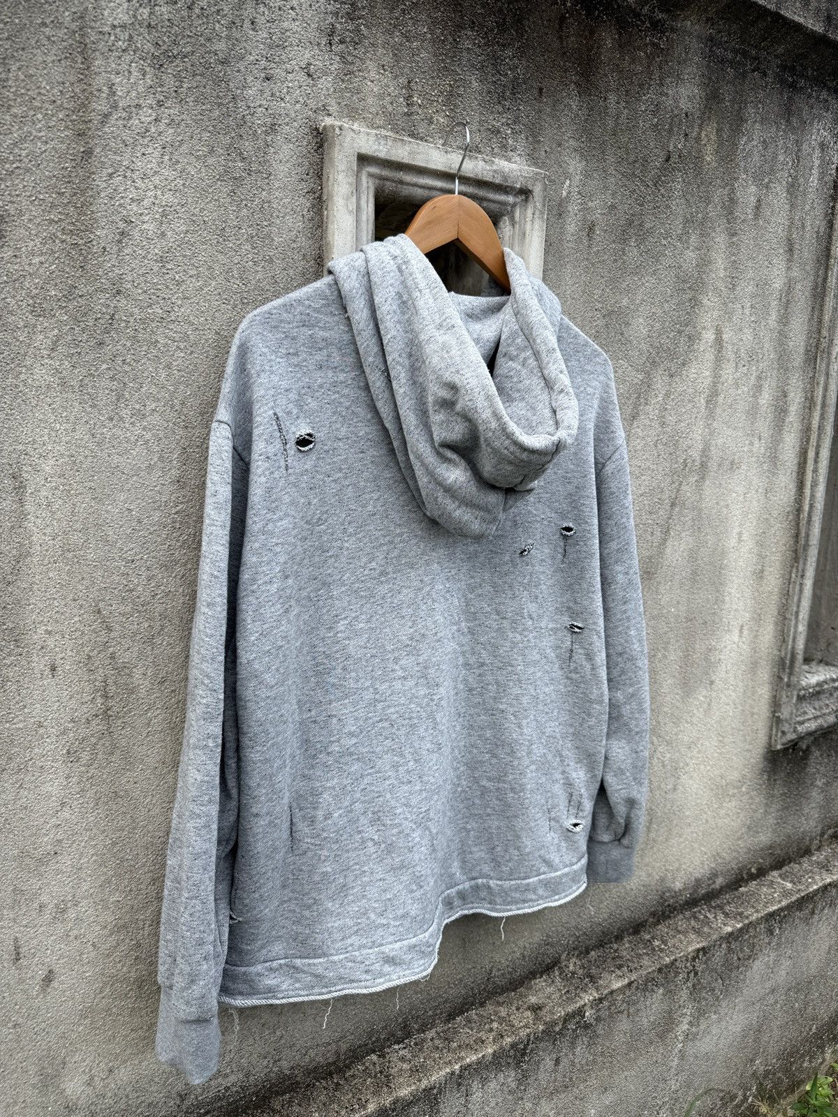 If Six Was Nine Zara Distressed Hoodie Inspired by If Six Was Nine Size US L / EU 52-54 / 3 - 6 Thumbnail