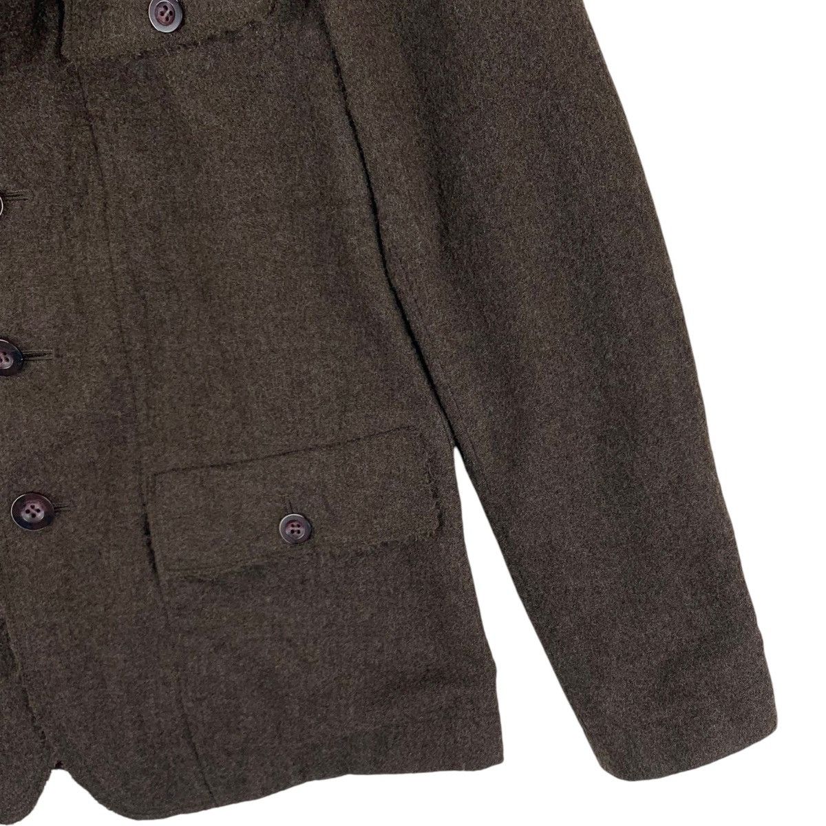 Marithe + Francois Girbaud VINTAGE MARITHE FRANCOIS GIRBAUD WOOL COAT Size M / US 6-8 / IT 42-44 - 7 Thumbnail