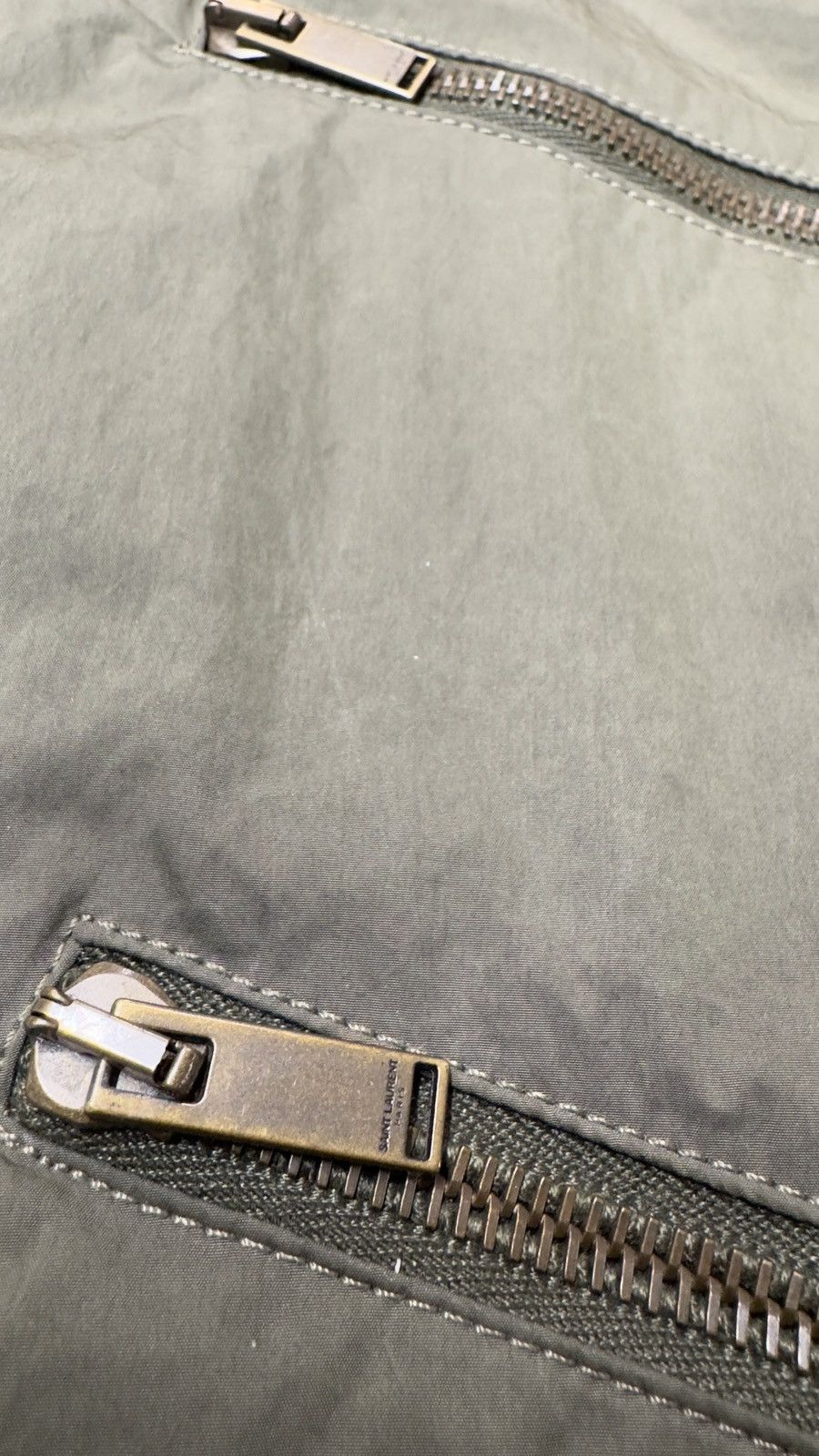 Hedi Slimane × Saint Laurent Paris Saint Laurent Paris Military Green Jacket Size 44 Size US S / EU 44-46 / 1 - 10 Thumbnail