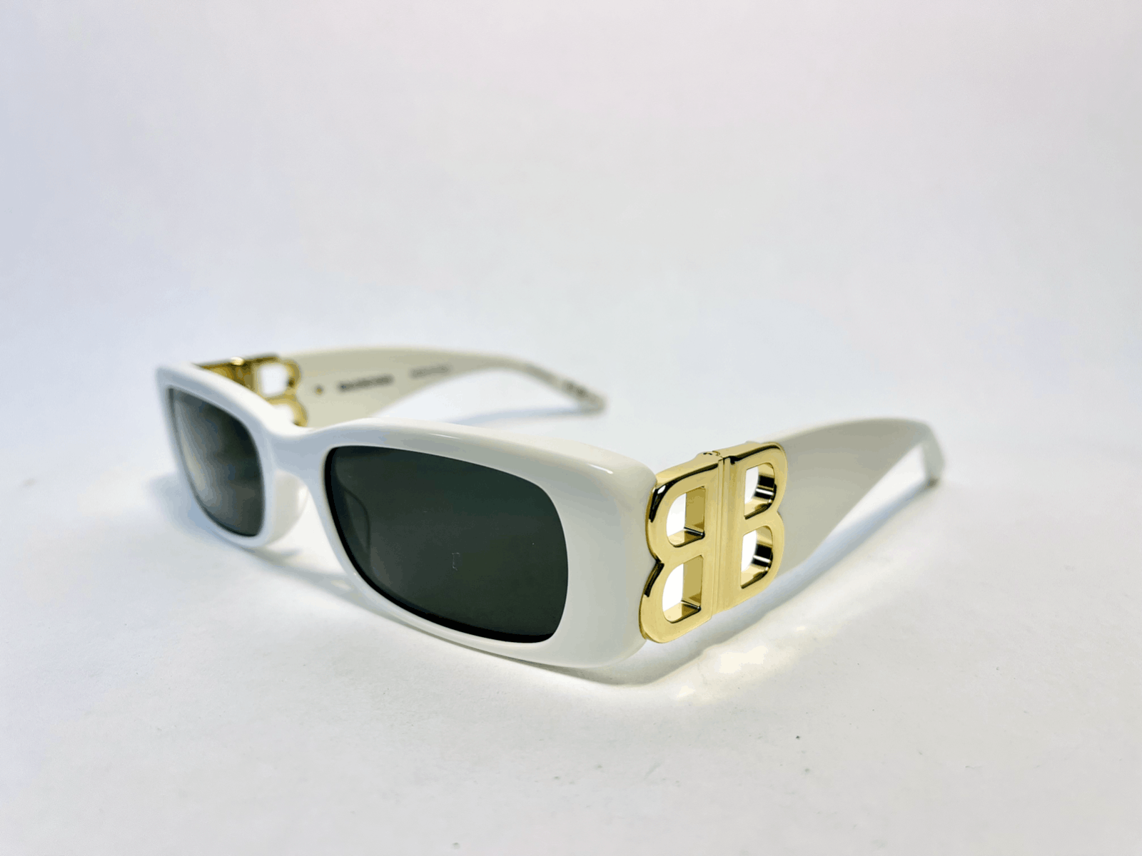 BALENCIAGA DYNASTY 0096 White Gold 008 Fashion BB BB0096