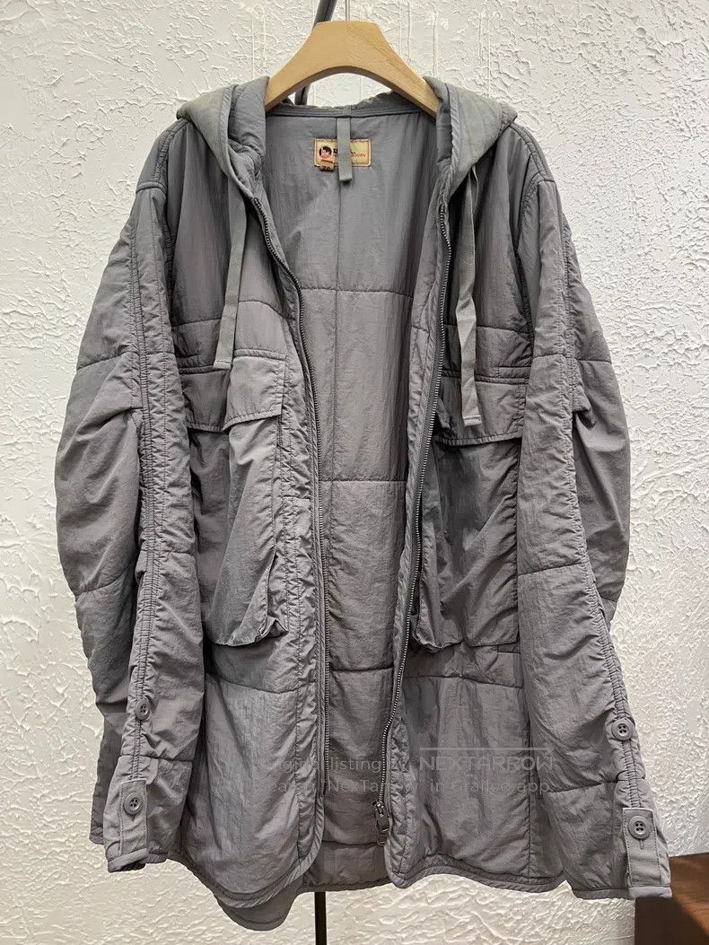 Nigel Cabourn Nigel Cabourn Multifunctional inner lining hooded jacket Size US M / EU 48-50 / 2 - 2 Thumbnail