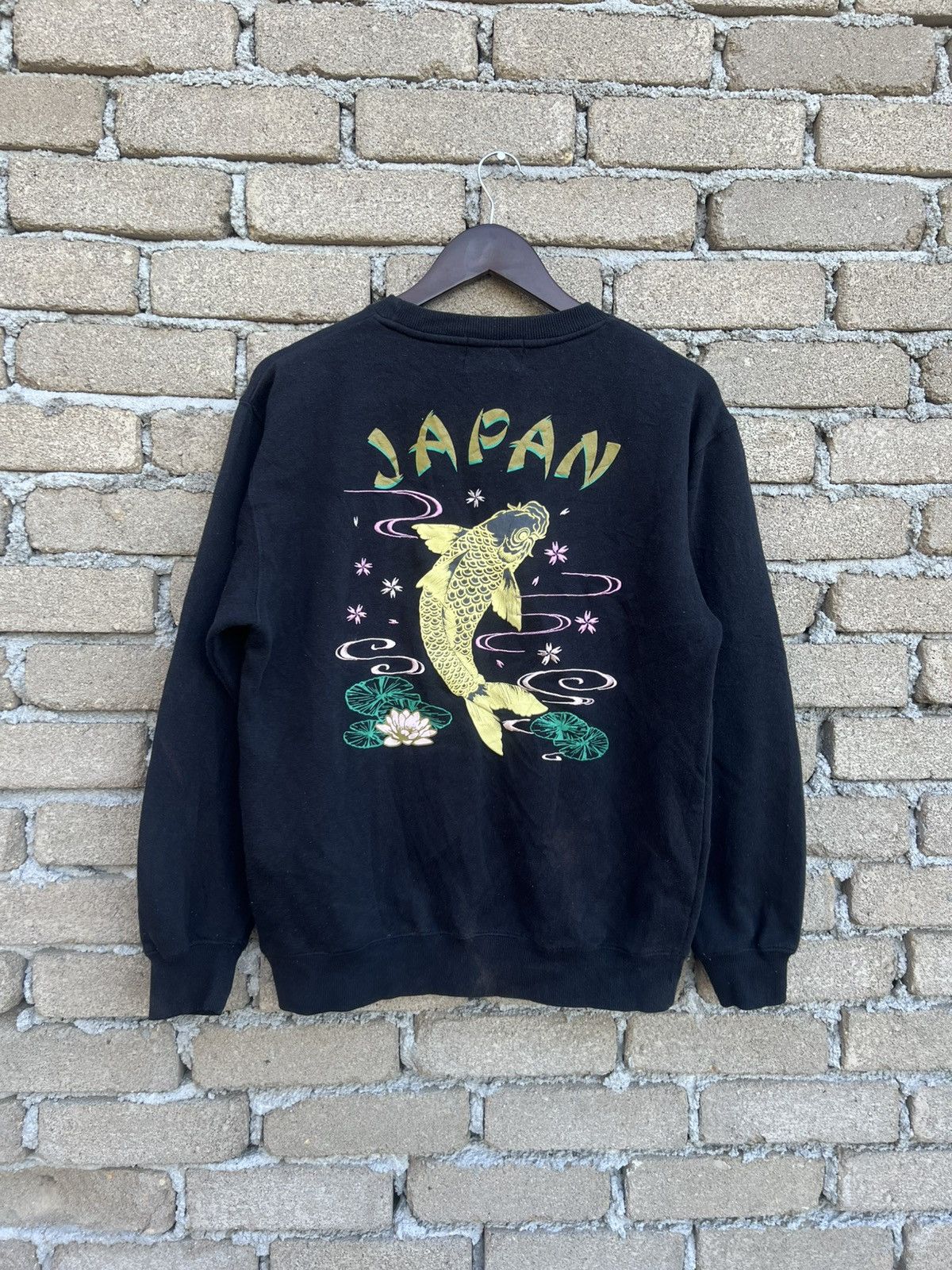 Japanese Brand Japan Koi Fish Crewneck Sweatshirt Size US L / EU 52-54 / 3 - 6 Thumbnail