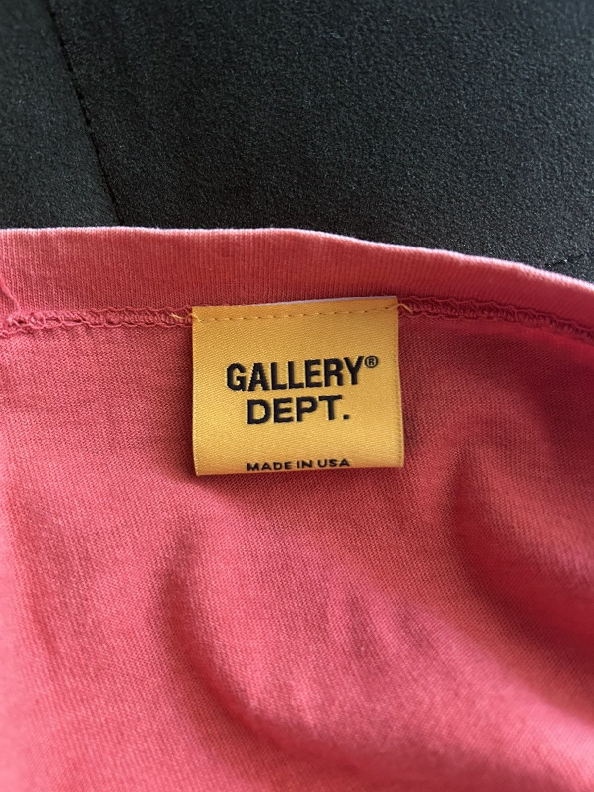 Gallery Dept. Gallery Dept. Salmon Paint Tee - Perfect Condition Size US XL / EU 56 / 4 - 8 Thumbnail