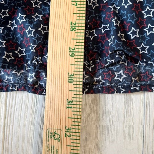 Vintage Duluth Shirt Mens XL Blue Red White Stars Button Up Short Sleeve Casual Relaxed Size US XL / EU 56 / 4 - 6 Thumbnail