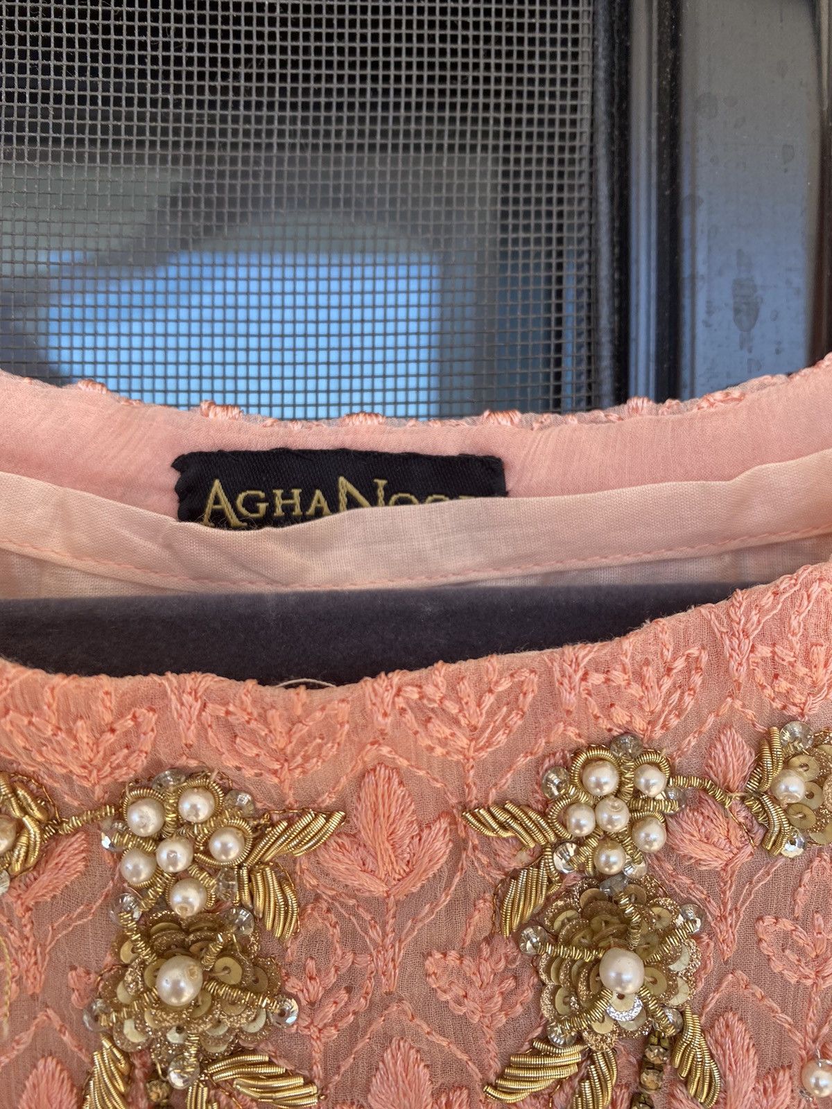 Other Pakistani indian Agha Noor Shalwar Kameez 3pc Suit Size M / US 6-8 / IT 42-44 - 9 Thumbnail