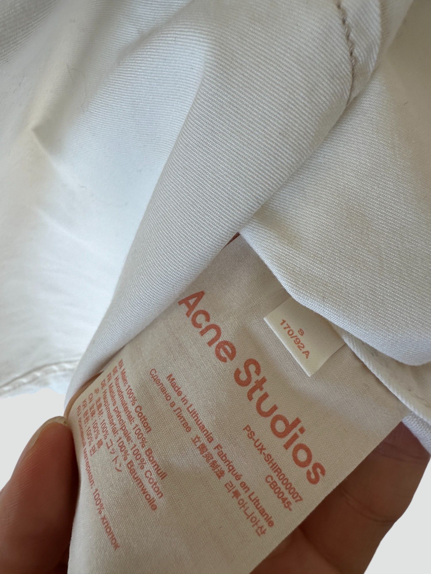 Acne Studios Acne Studios Overshirt Size US L / EU 52-54 / 3 - 5 Thumbnail
