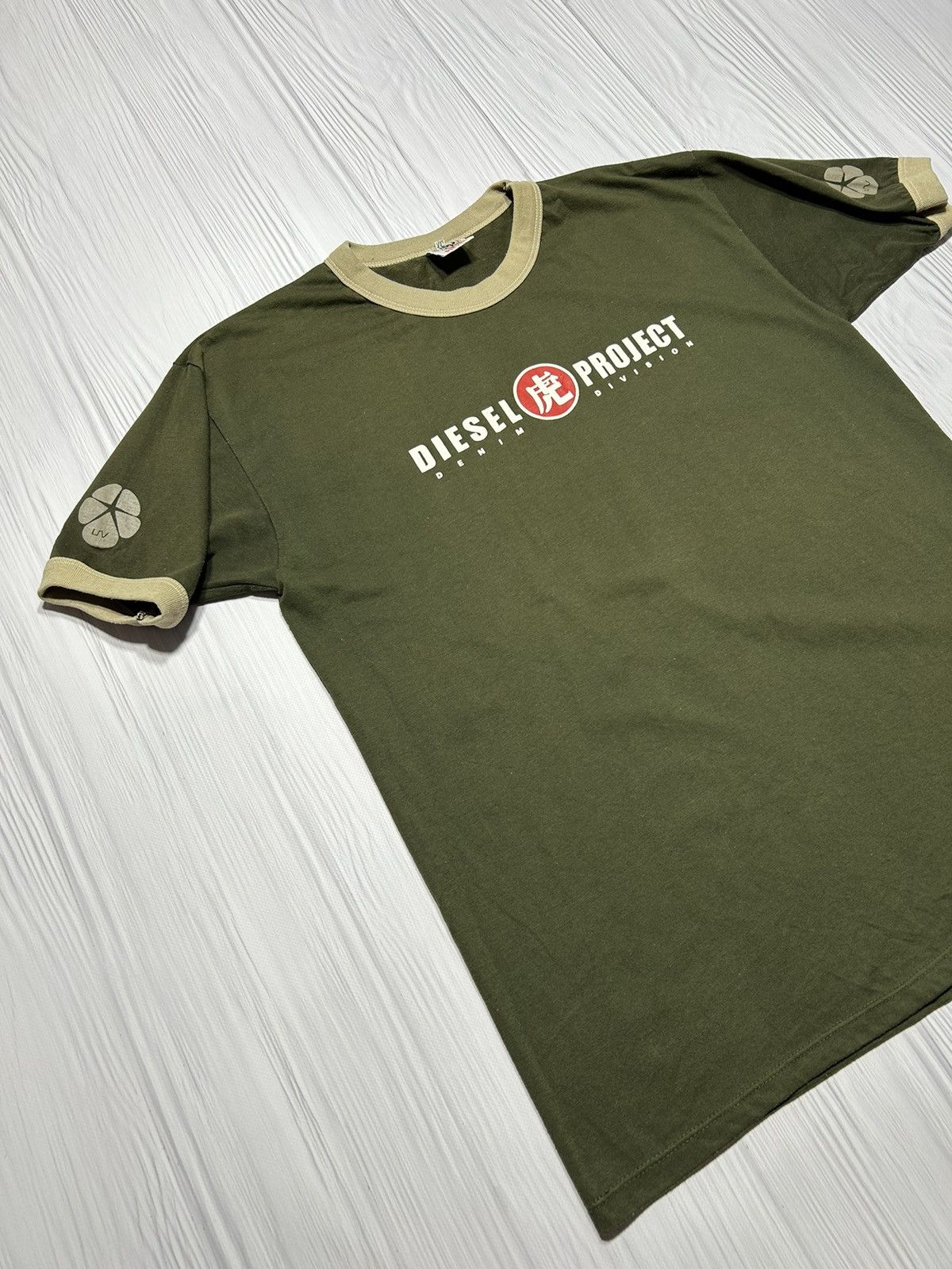 Diesel 🇯🇵 Vintage 90s Diesel Project Japan Big logo t-shirt Rare Size US XL / EU 56 / 4 - 3 Thumbnail