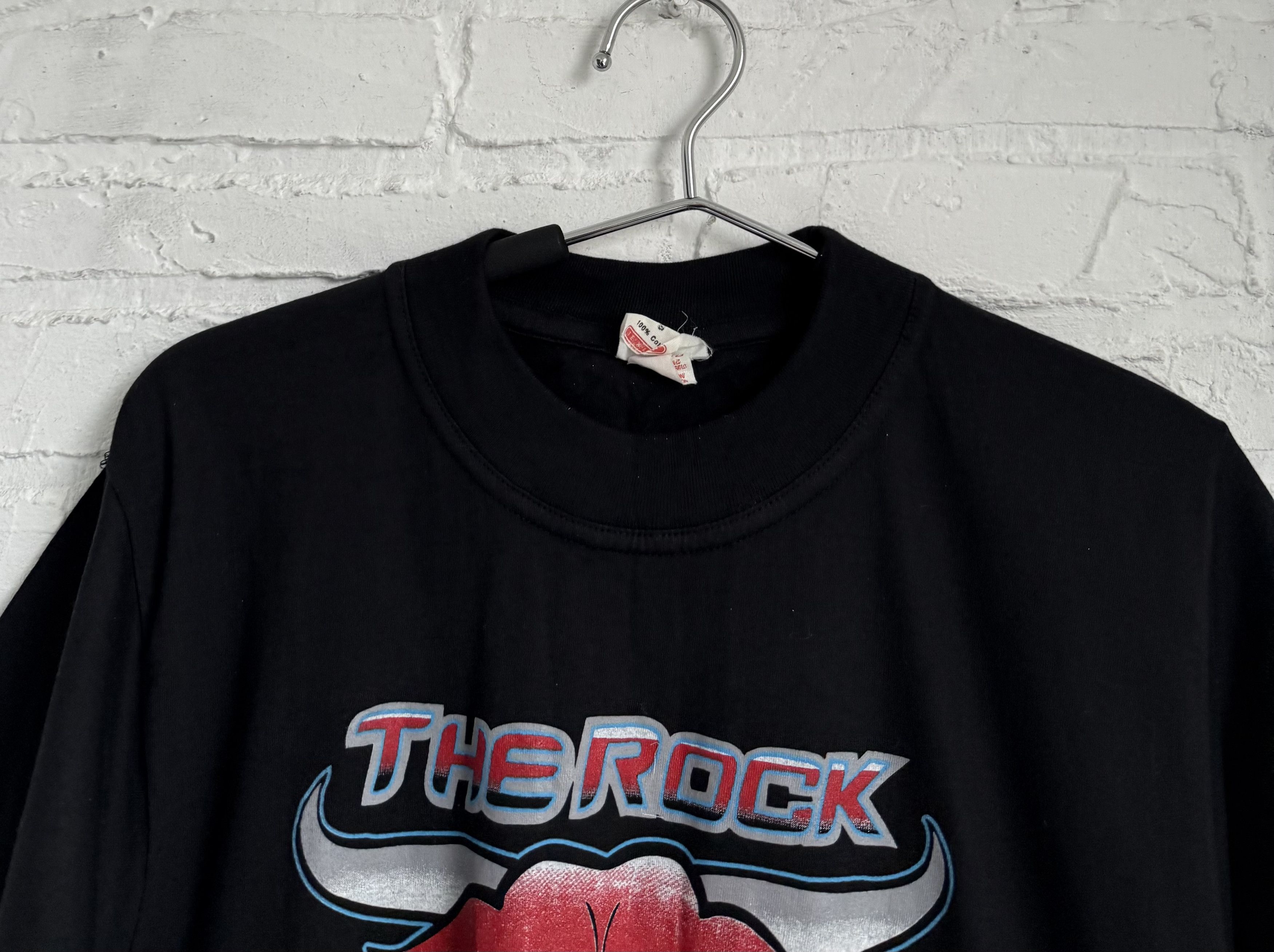 Vintage × WWE × WWF Vintage 90s The Rock laying the smack down WWE t-shirt Size US S / EU 44-46 / 1 - 5 Thumbnail