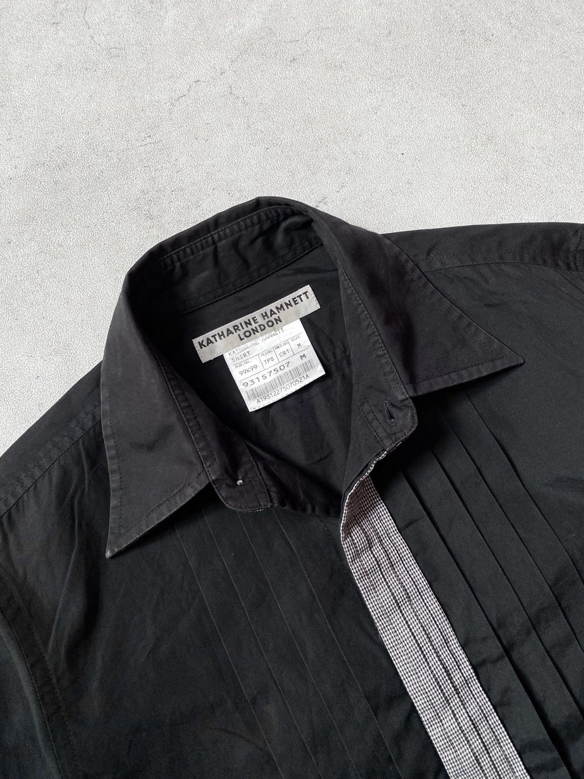 Katharine Hamnett London Vintage Katharine Hamnett London Pleated Shirt Button Size US M / EU 48-50 / 2 - 11 Thumbnail