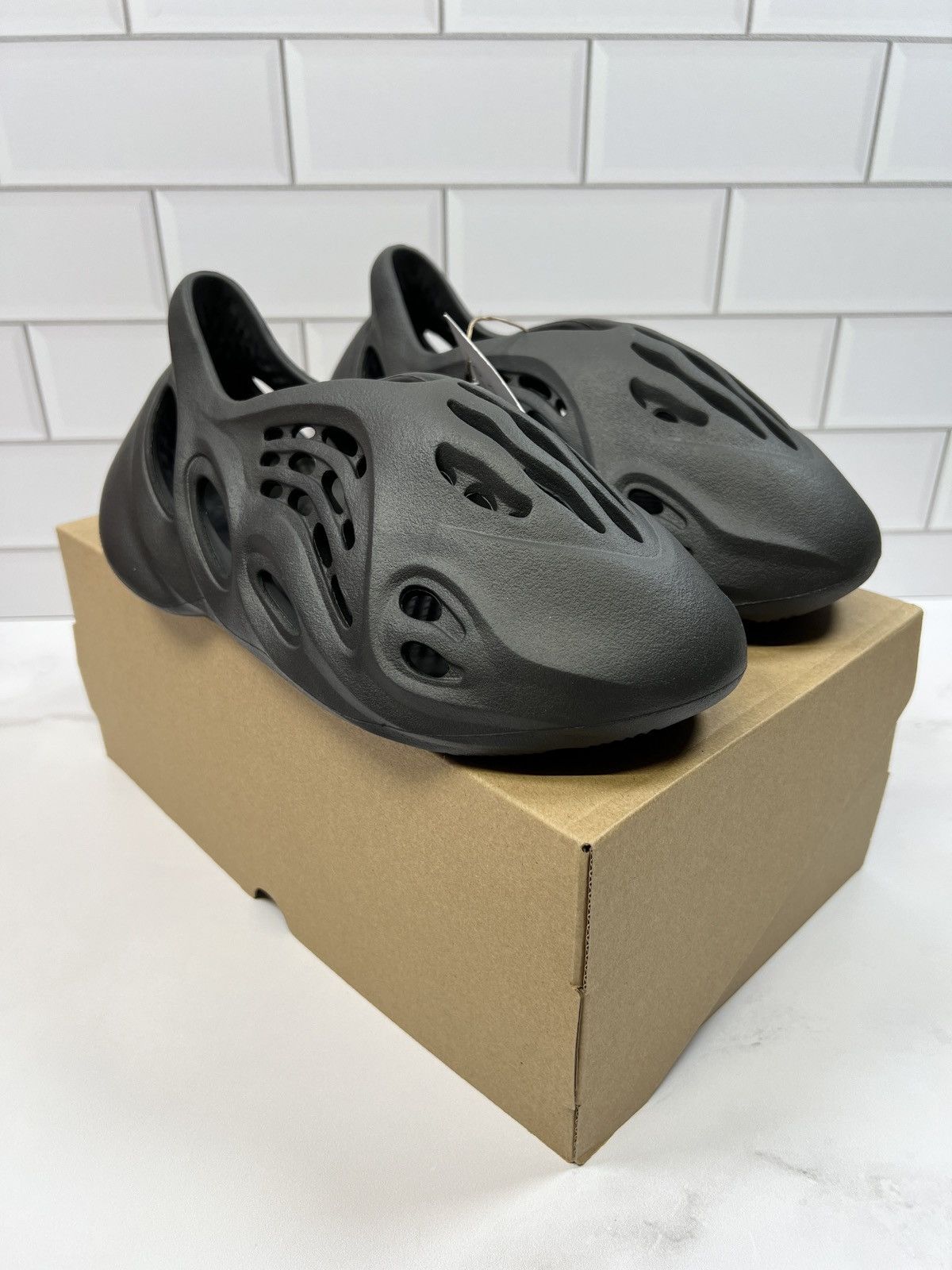 Adidas Adidas Yeezy Foam Runner Runners Slippers Black | Grailed