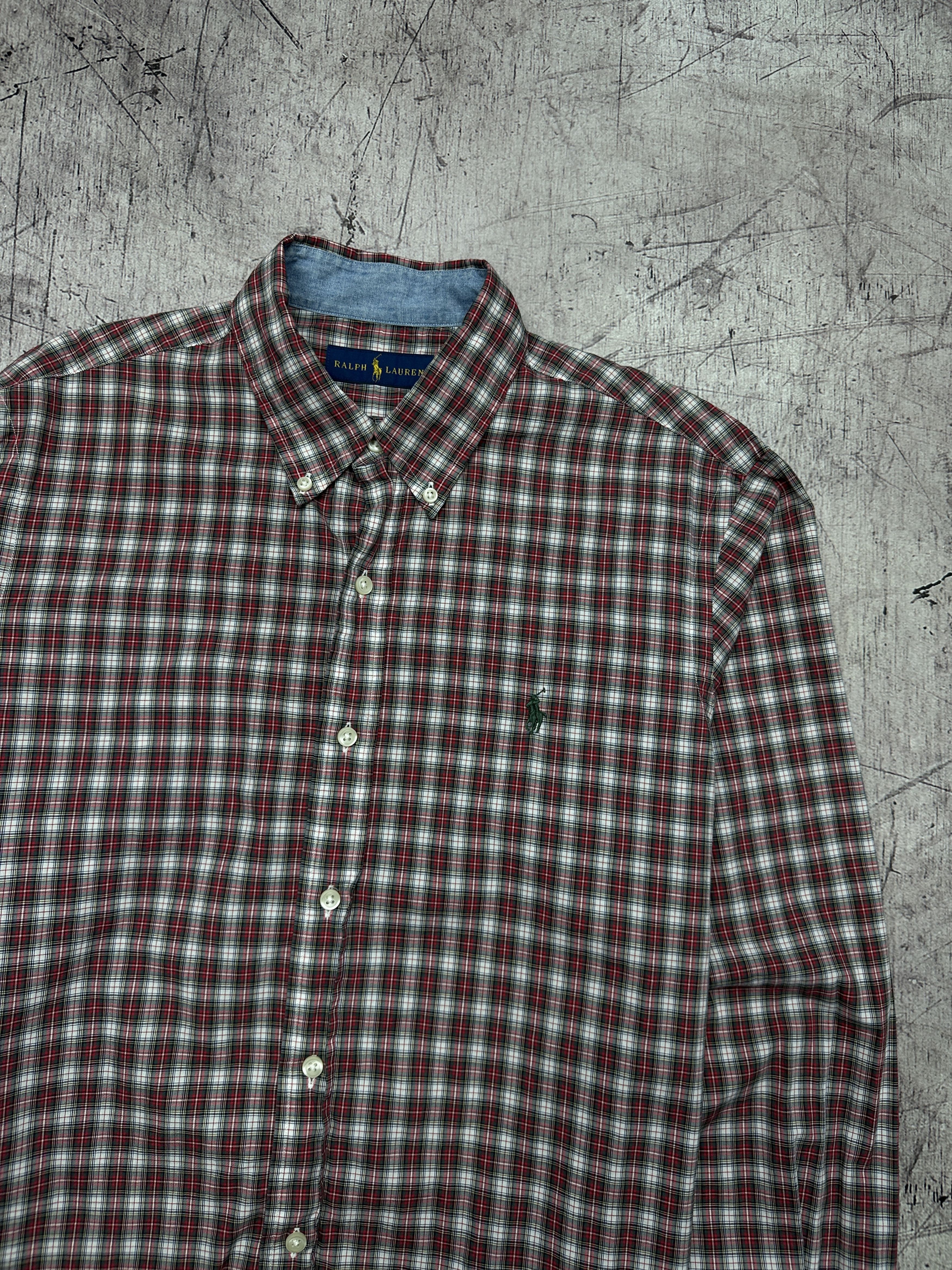 Polo Ralph Lauren Polo Ralph Lauren Vintage Mens Long Sleeve Shirt Size US M / EU 48-50 / 2 - 2 Thumbnail