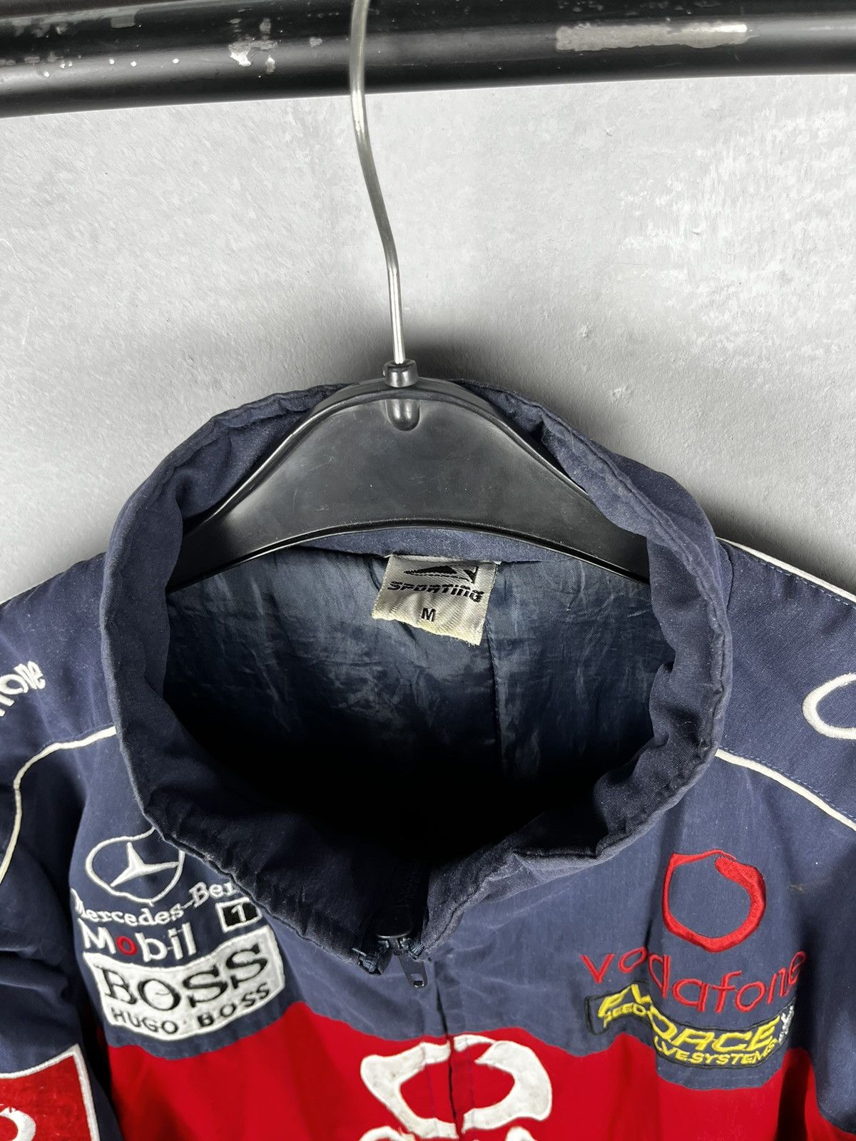 Mercedes-Benz × Vintage Vintage Mercedes McLaren Racing Jacket Bomber Hype Y2K Size US M / EU 48-50 / 2 - 5 Thumbnail