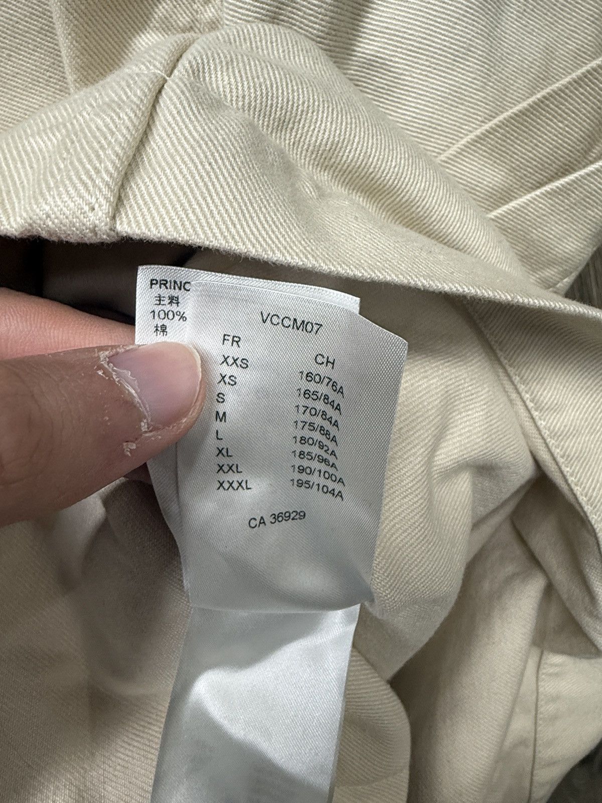 Louis Vuitton Louis Vuitton Beige Workwear Shirt Size US M / EU 48-50 / 2 - 11 Thumbnail