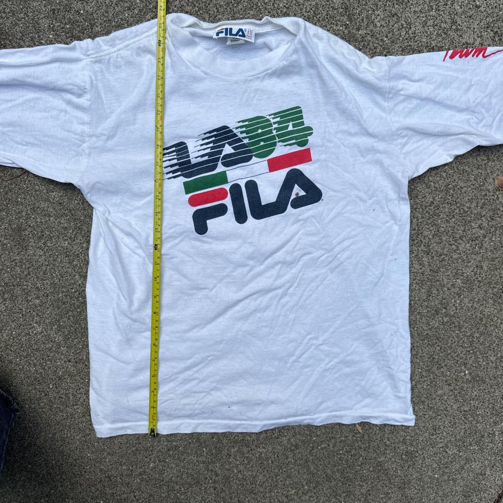 Fila Vintage Fila 1984 LA Long Sleeve Shirt – Size Large Size US L / EU 52-54 / 3 - 8 Thumbnail