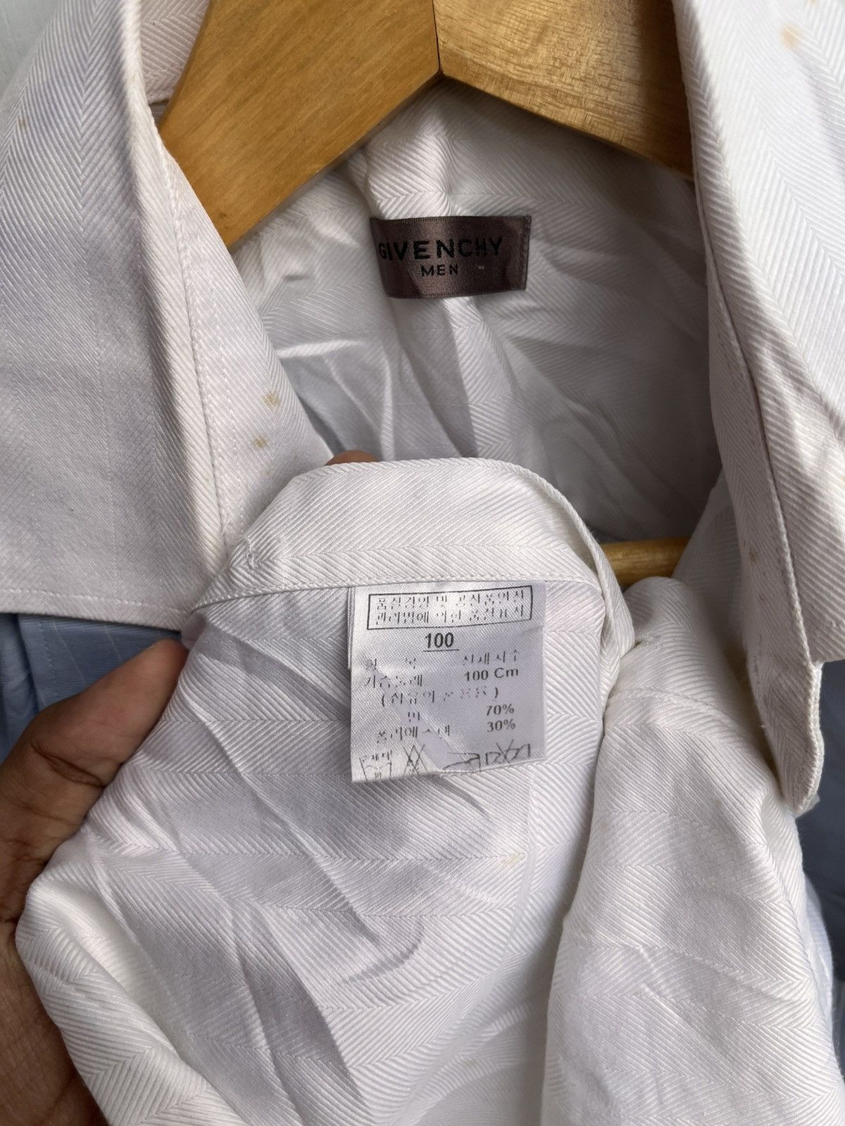 Givenchy VINTAGE GIVENCHY HYBIRD DOUBLE LAYERS 2in1 SHIRTS Size US M / EU 48-50 / 2 - 6 Thumbnail
