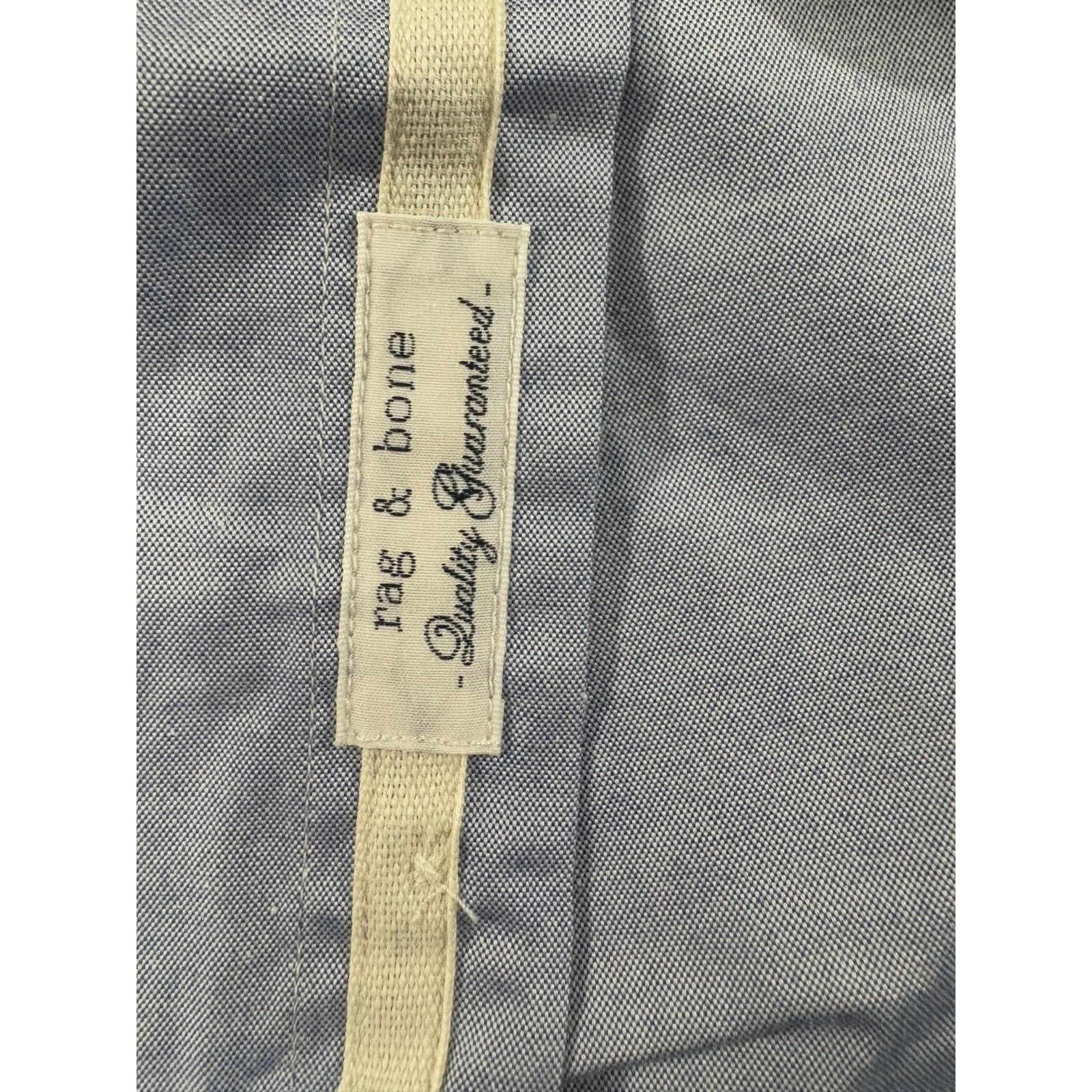 Rag & Bone Rag & Bone Slim Fit Shirt Button Down shirt color blue sz M Size US M / EU 48-50 / 2 - 3 Thumbnail