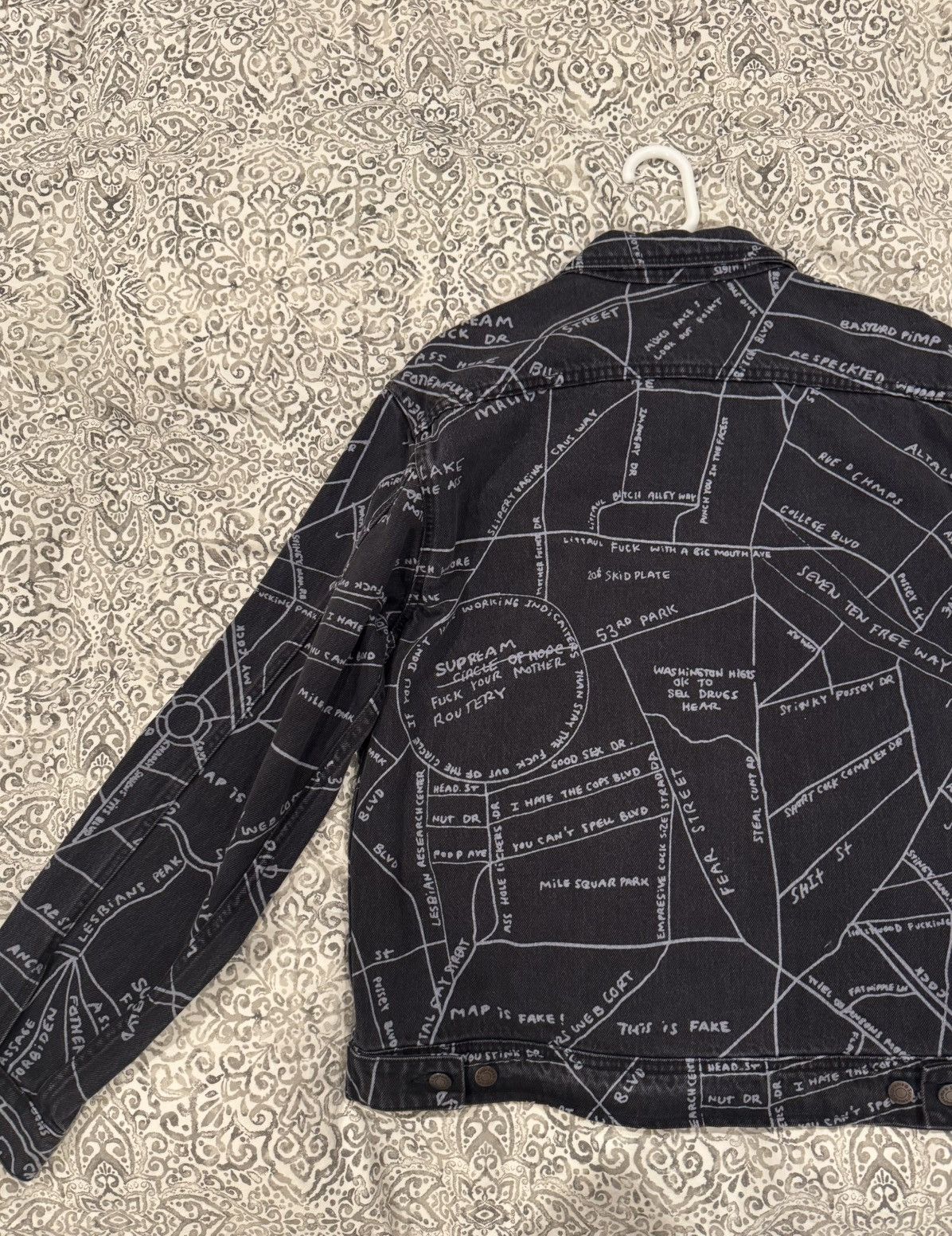 Supreme Supreme Gonz Map work jacket (SS19 mint) Size US M / EU 48-50 / 2 - 7 Thumbnail