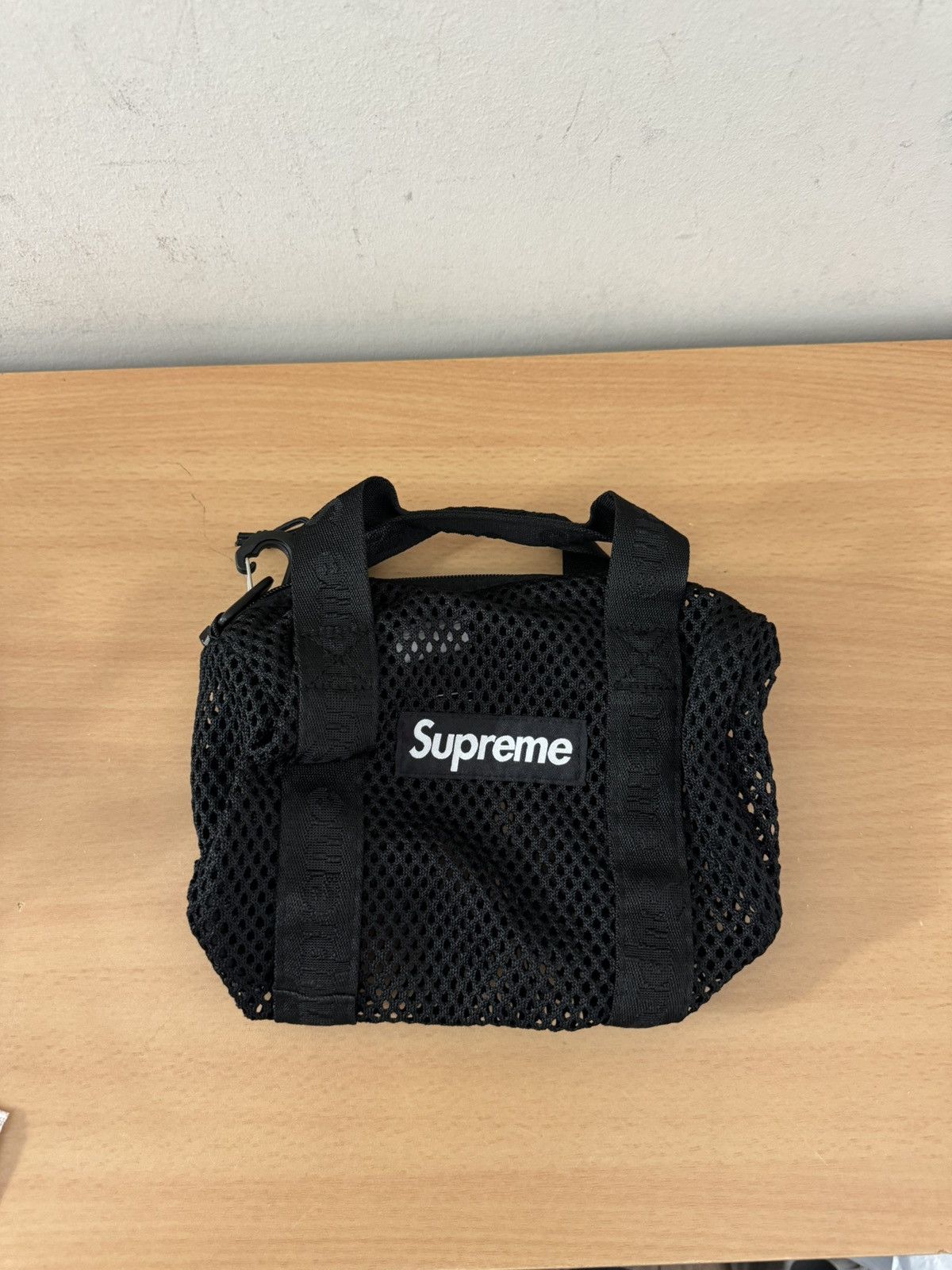 Supreme Mesh Duffle Bag | Grailed