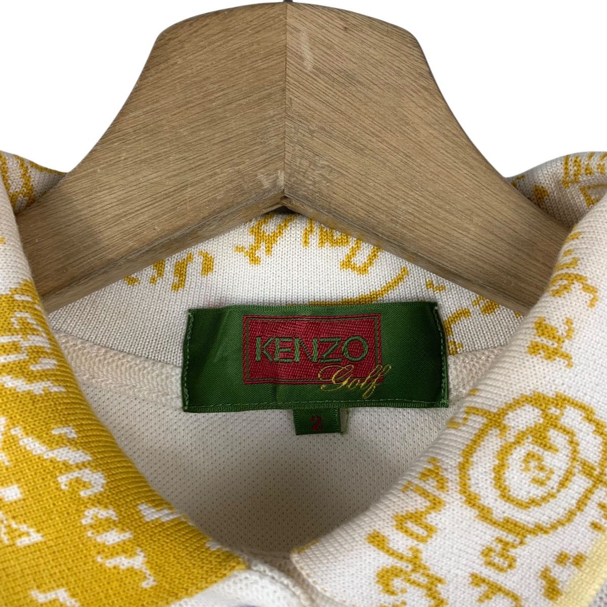 Kenzo Vintage KENZO PARIS GOLF Collection Ringer Polo Tee Shirt Size S / US 4 / IT 40 - 7 Thumbnail