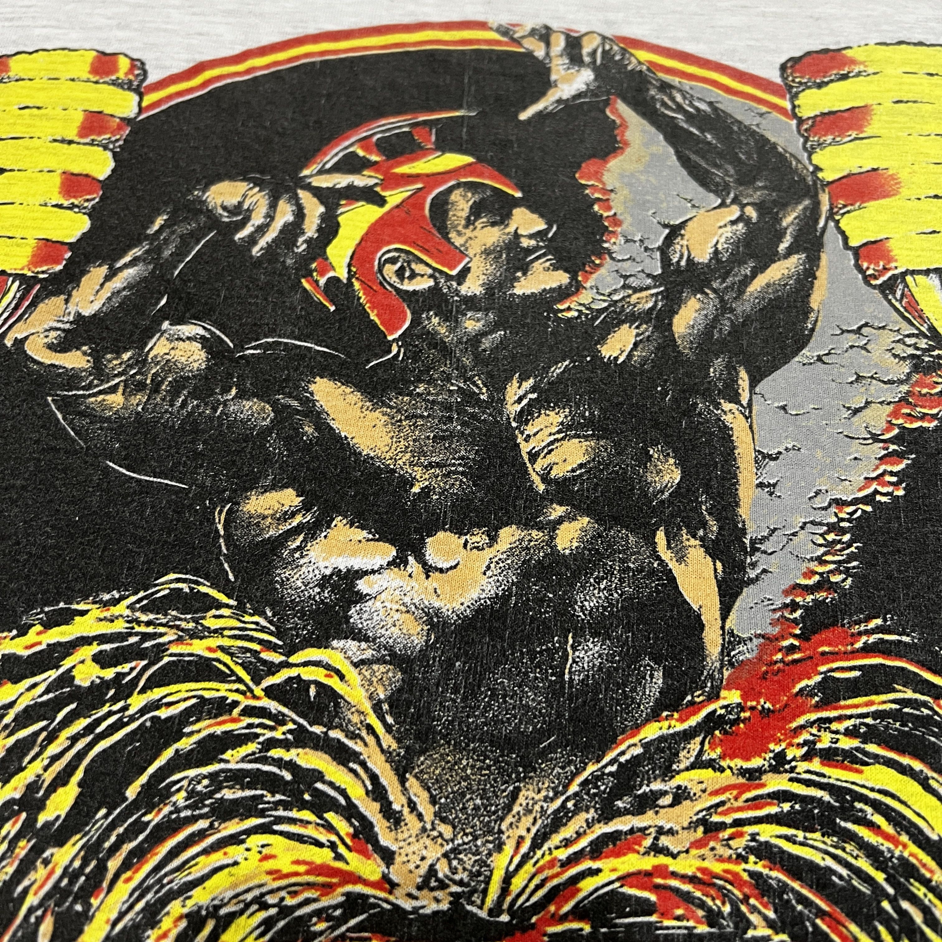Vintage 90s eruption Fitness Promo Tee gym Bodybuilding