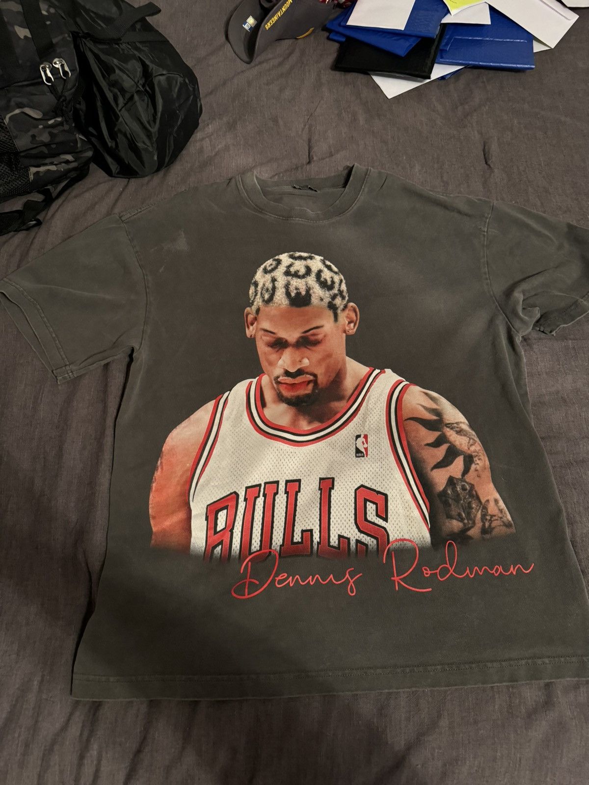 Mitchell & Ness × Other Dennis Rodman Oversize T-Shirt Size US L / EU 52-54 / 3 - 1 Thumbnail