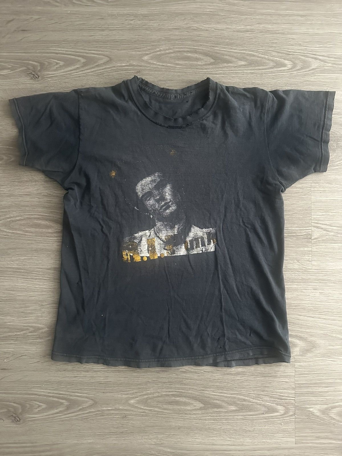 Vintage Sex Pistols Sid Visious Rip Punk T-Shirt Thrashed