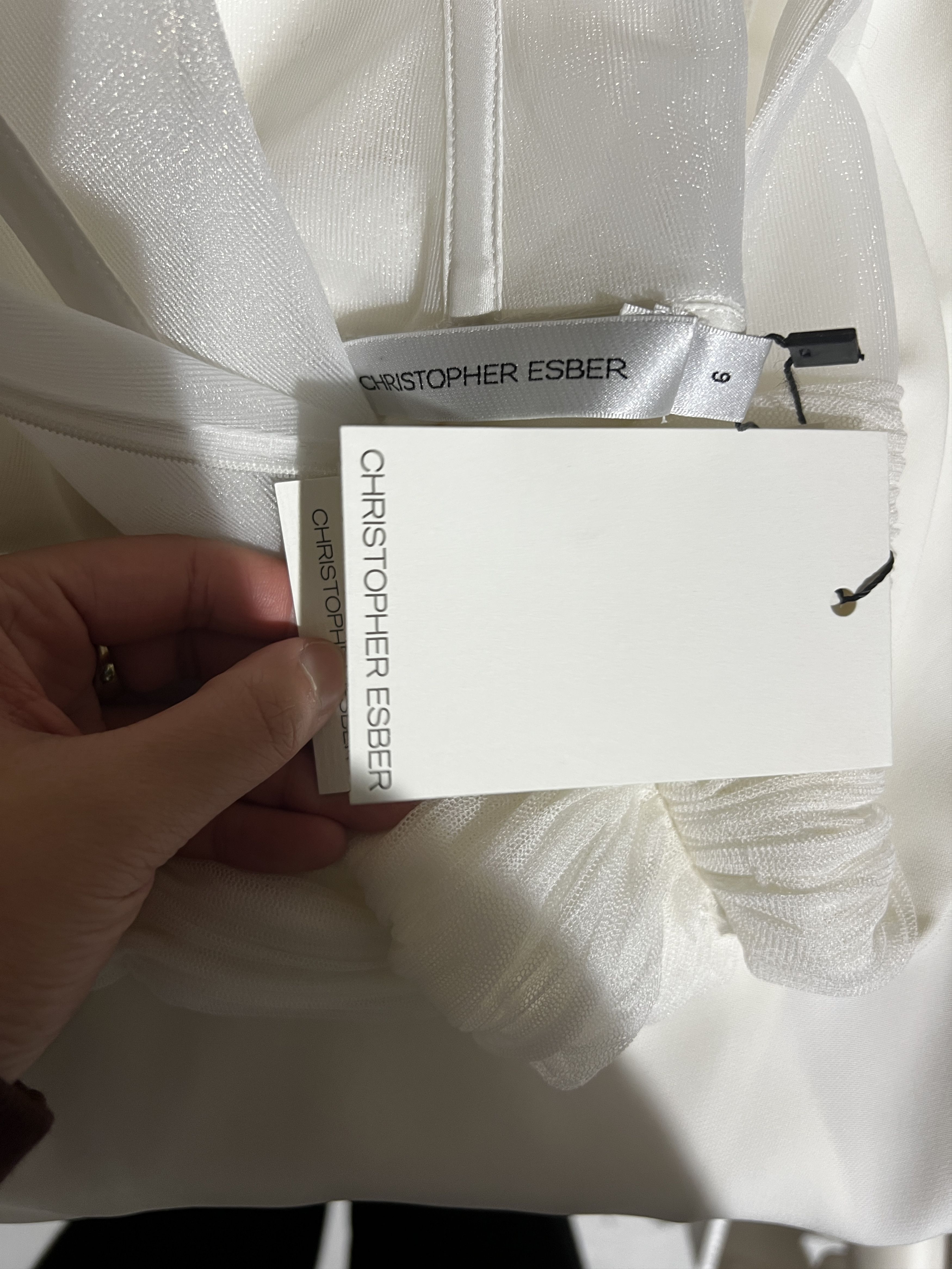 Christopher Esber Veiled Corset Dress Size XS / US 0-2 / IT 36-38 - 8 Thumbnail