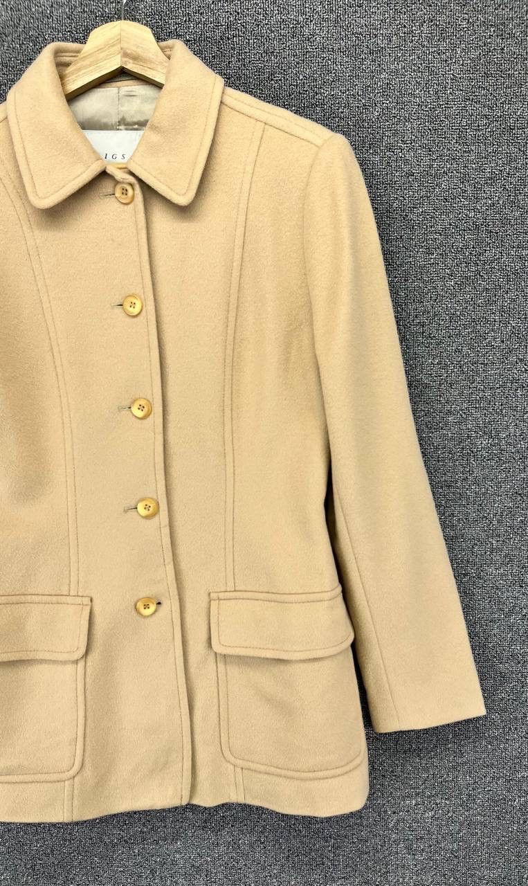 Jigsaw Vintage Jigsaw England Button Up Wool Jacket Size M / US 6-8 / IT 42-44 - 4 Thumbnail