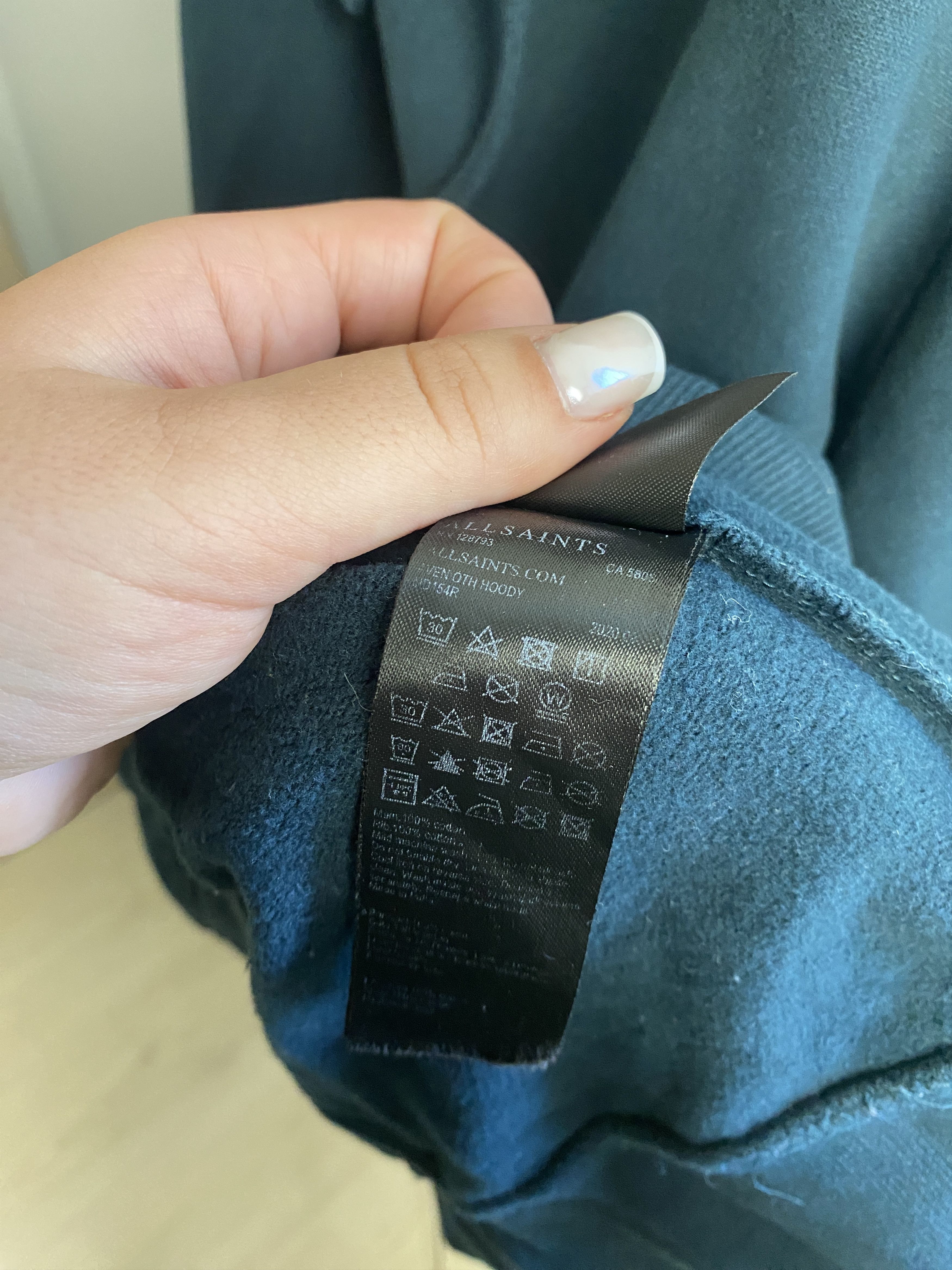 Allsaints Allsaints Raven Oth hoodie cotton heavy casual Size US L / EU 52-54 / 3 - 5 Thumbnail