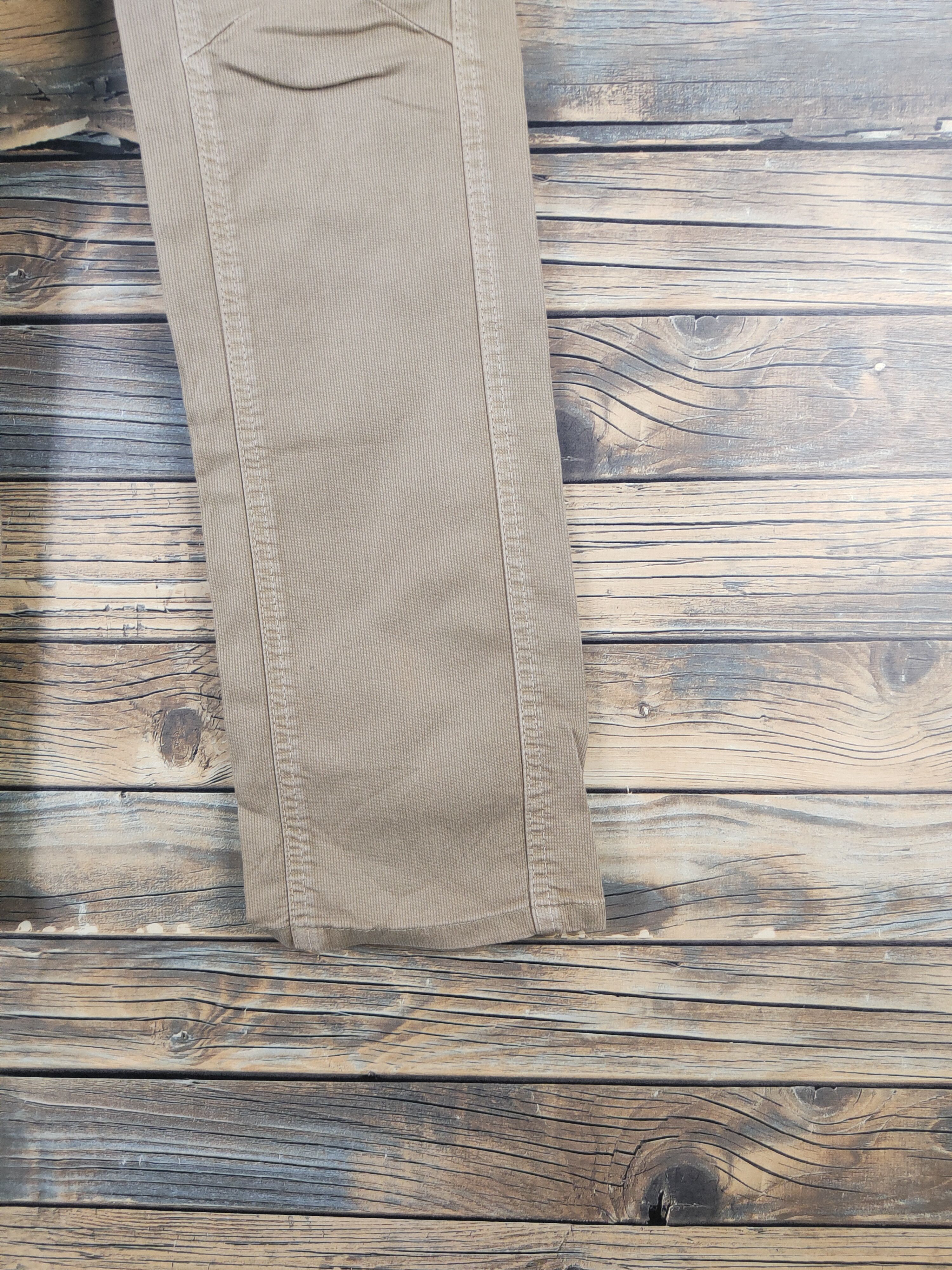 Japanese Brand DL Betty Smith Beige Multipocket Cargo Pants #1532 Size 29" - 6 Thumbnail