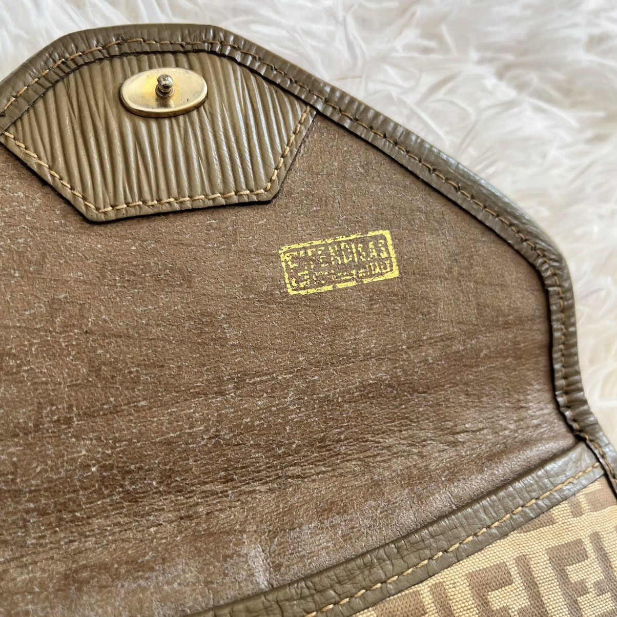 Fendi vintage Fendi Zucca envelope clutch bag Size ONE SIZE - 7 Thumbnail