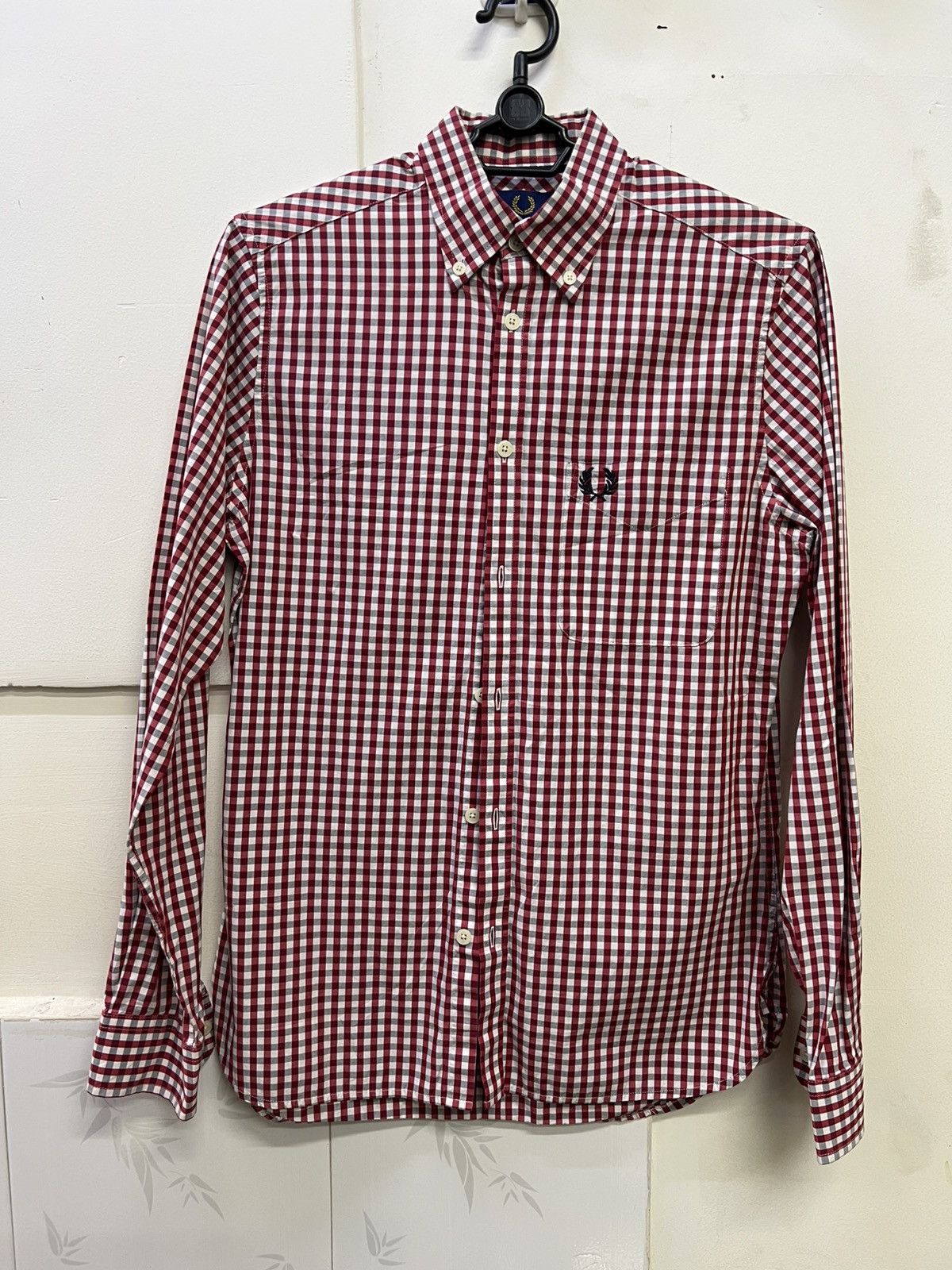 burgundy gingham dress shirt Custom Men's Deep Red Gingham Shirt  Luxire Custom Clothing
