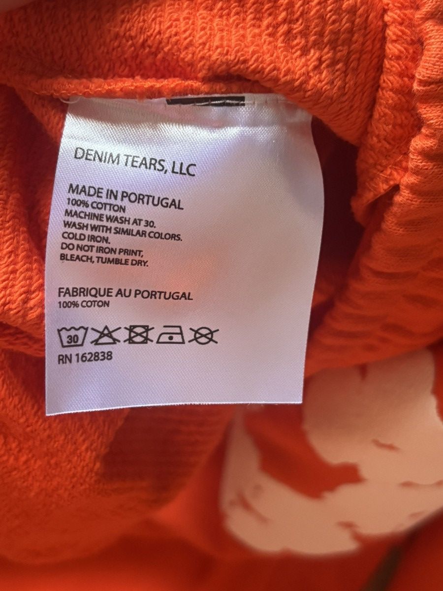 DENIM TEARS Denim tears orange sweatpants Size US 32 / EU 48 - 4 Thumbnail