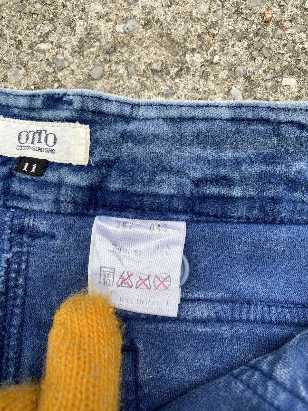 Japanese Brand × Otto 1990s - Otto Velvet Multipocket Flare Pant Size 28" / US 6 / IT 42 - 15 Thumbnail
